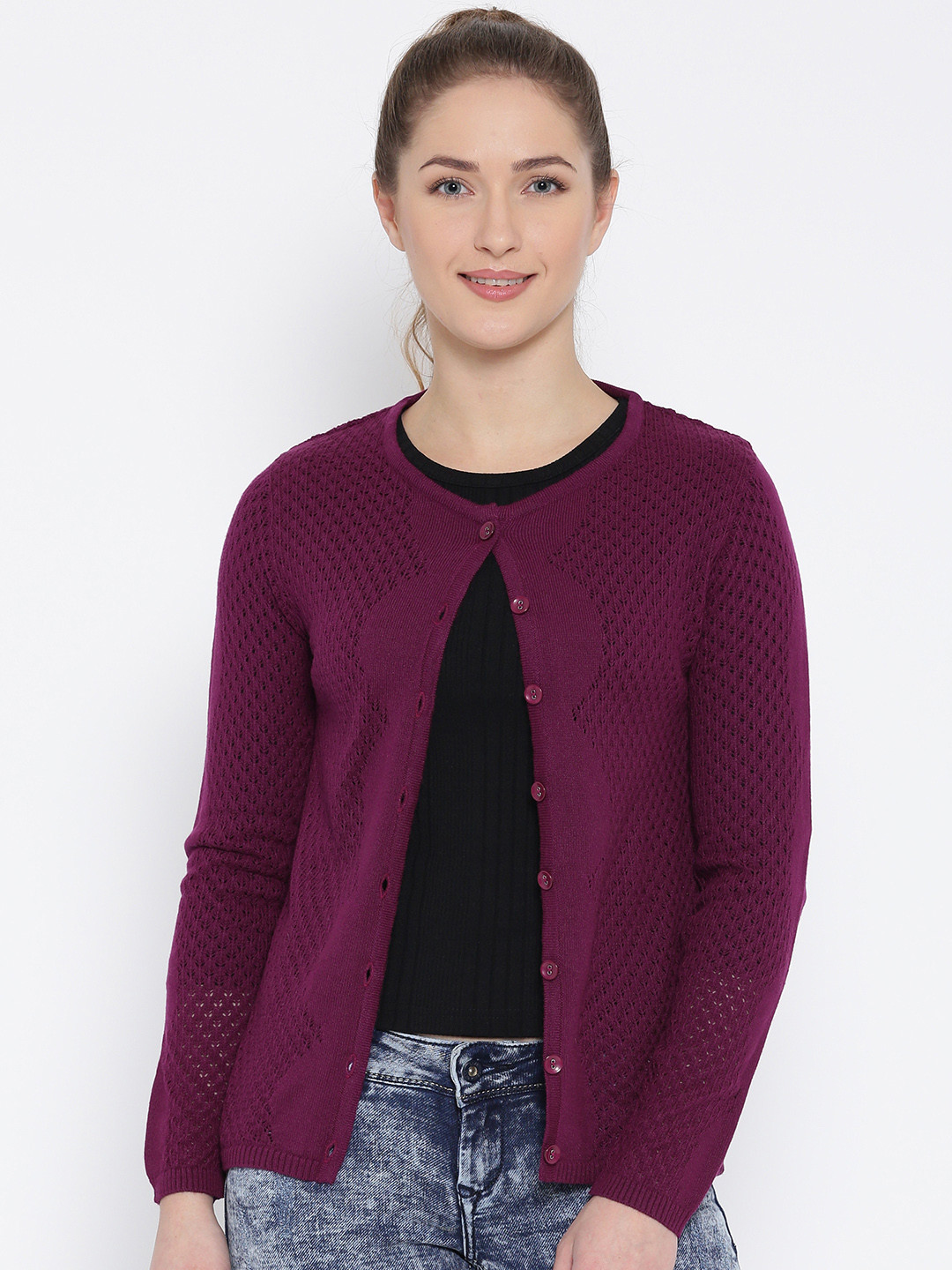 Knit Cardigan - Sweaters for Women 