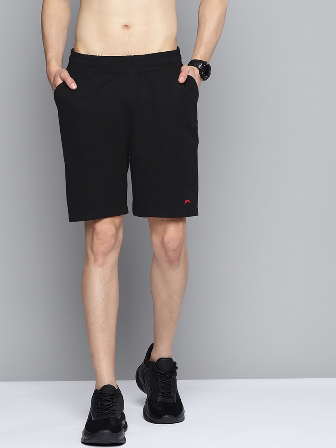 Mens black sports shorts shop