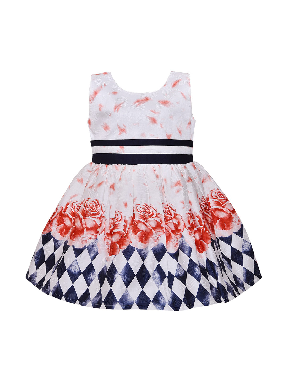 Wish Karo Red Floral Dress