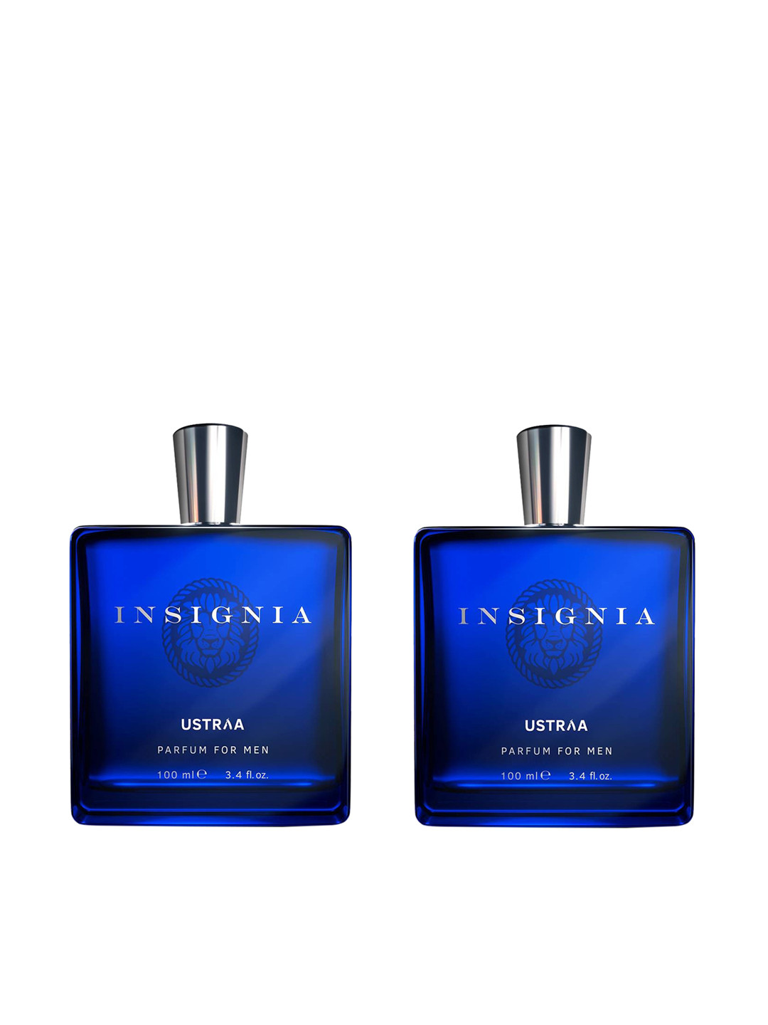 Ustraa Men Blue Insignia Perfume & Body Mist Pack of 2 - 200 ml