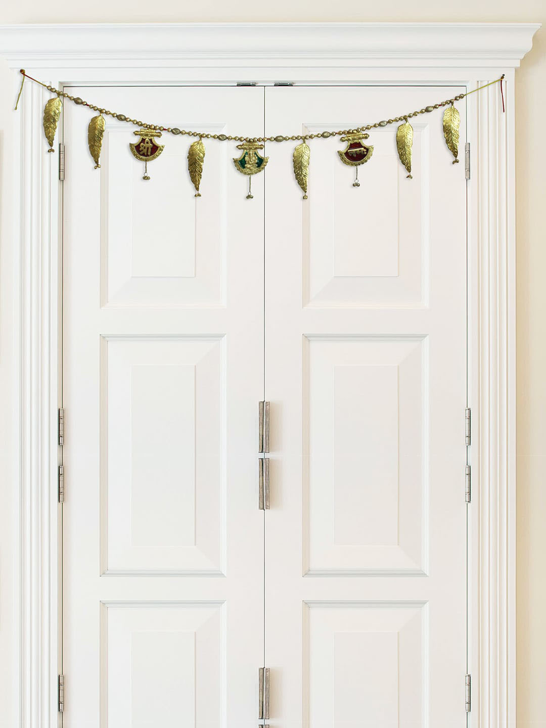 Home Sparkle Gold-Toned Shri Ganesha Namaha Toran