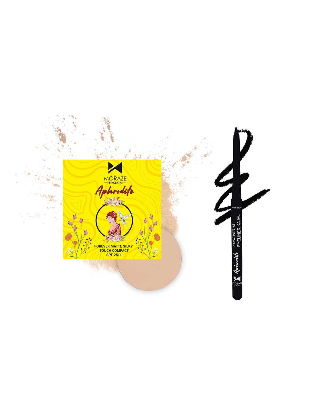 Moraze Set of Kajal & Compact
