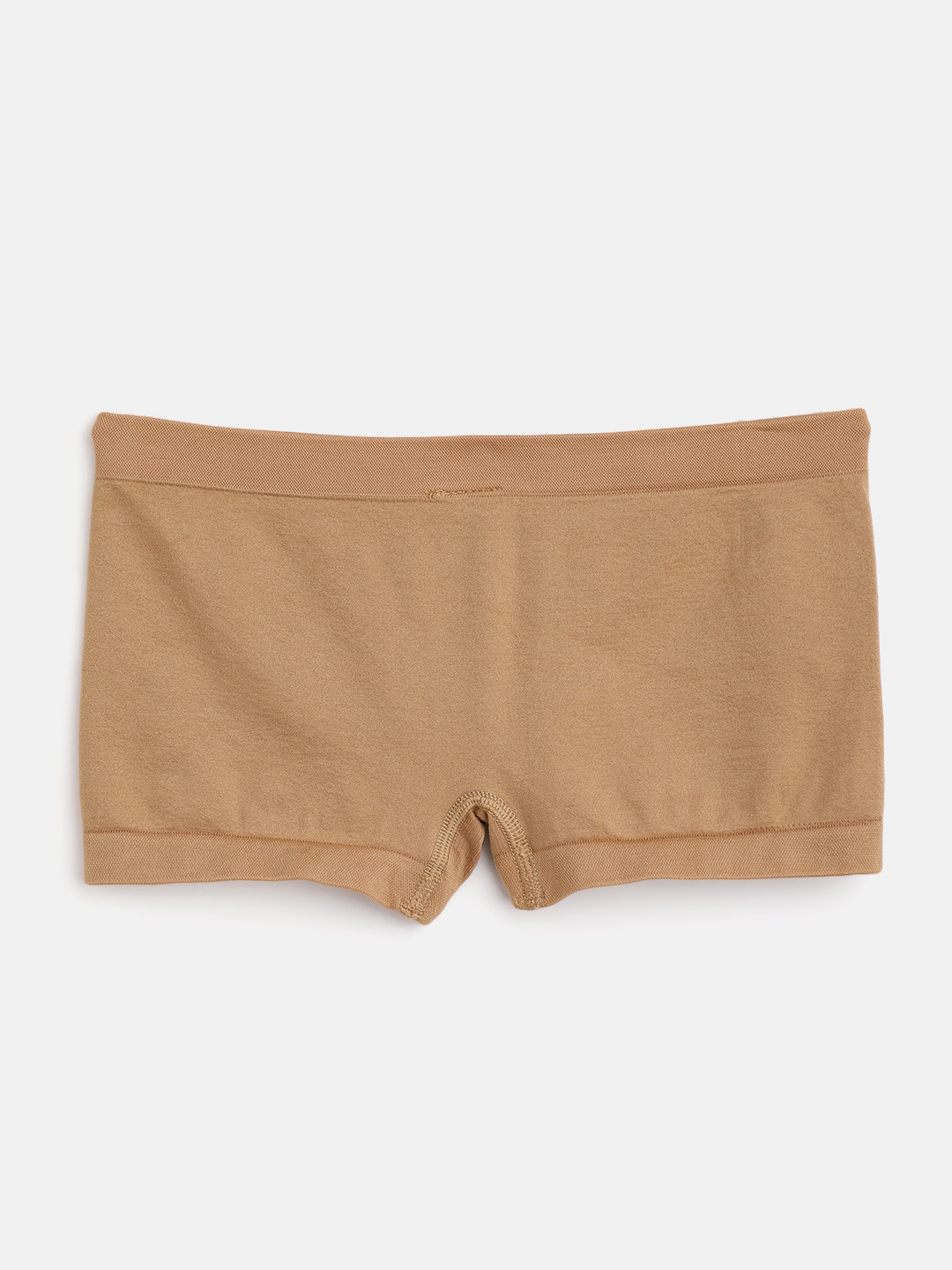 Marks & Spencer Girls Pack of 2 Nude Solid Boy Short Briefs with Flexfit Technology