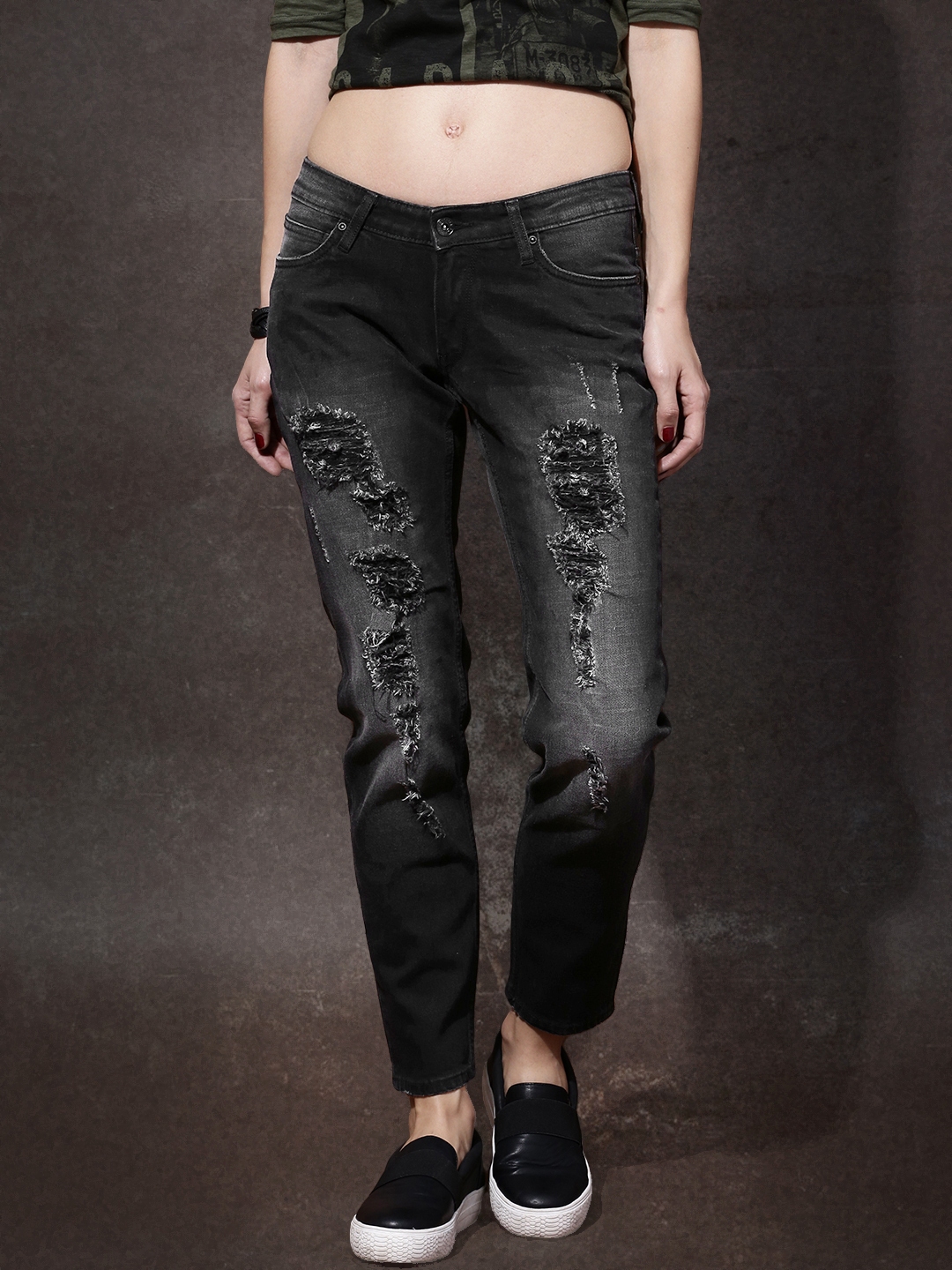 torn jeans myntra