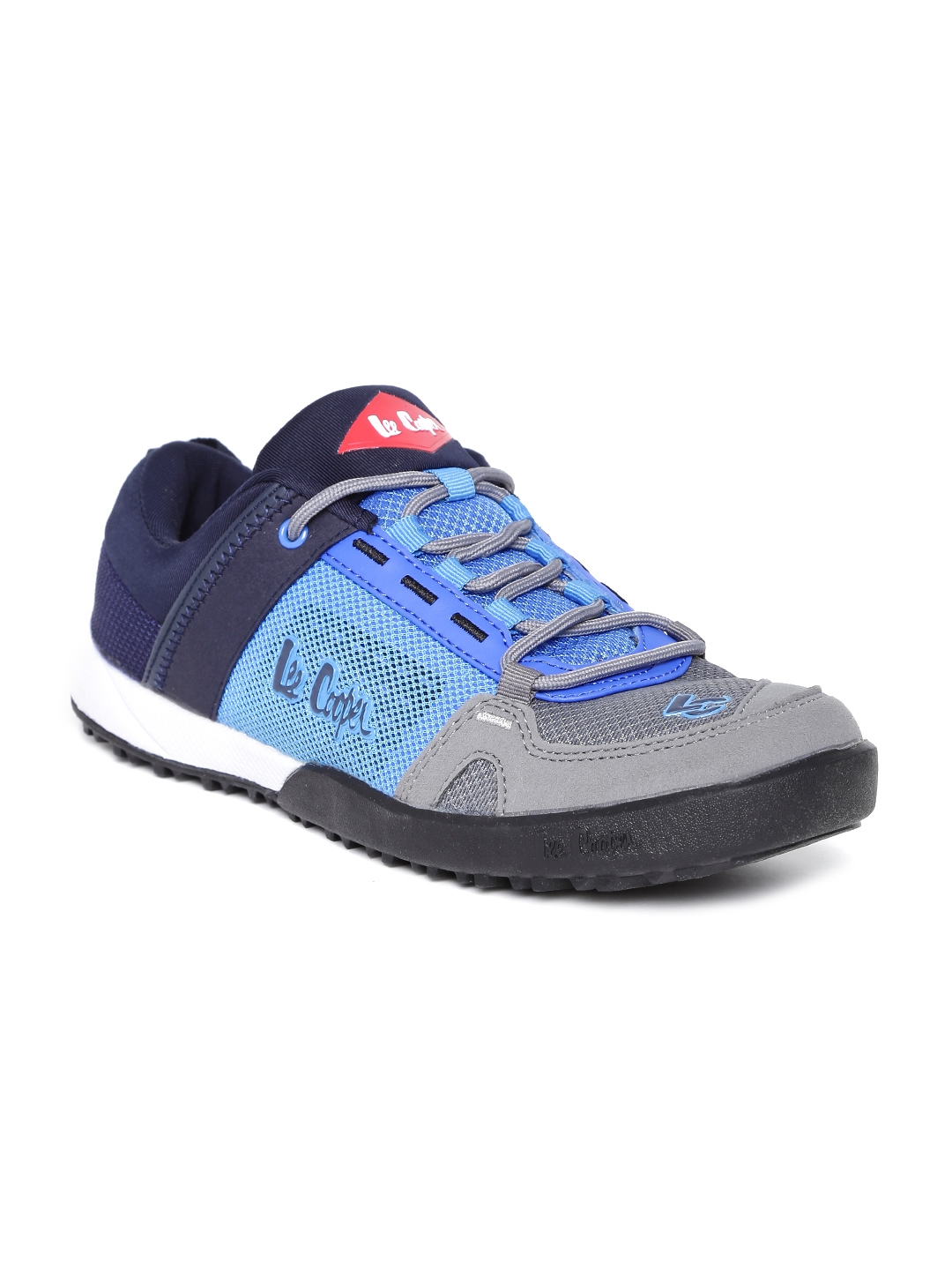 lee cooper blue sneakers