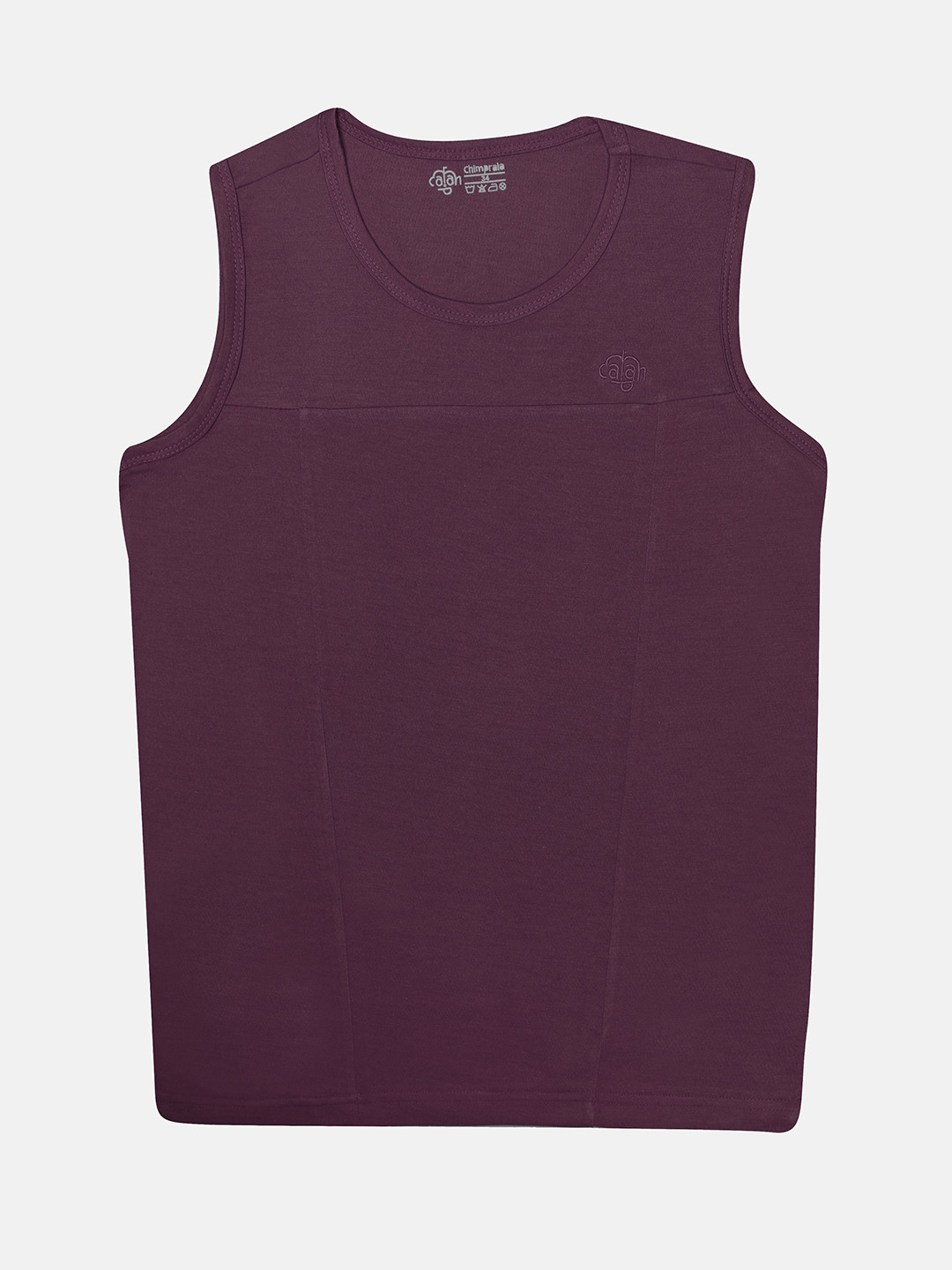 CHIMPRALA Boys Burgundy Antimicrobial T-shirt