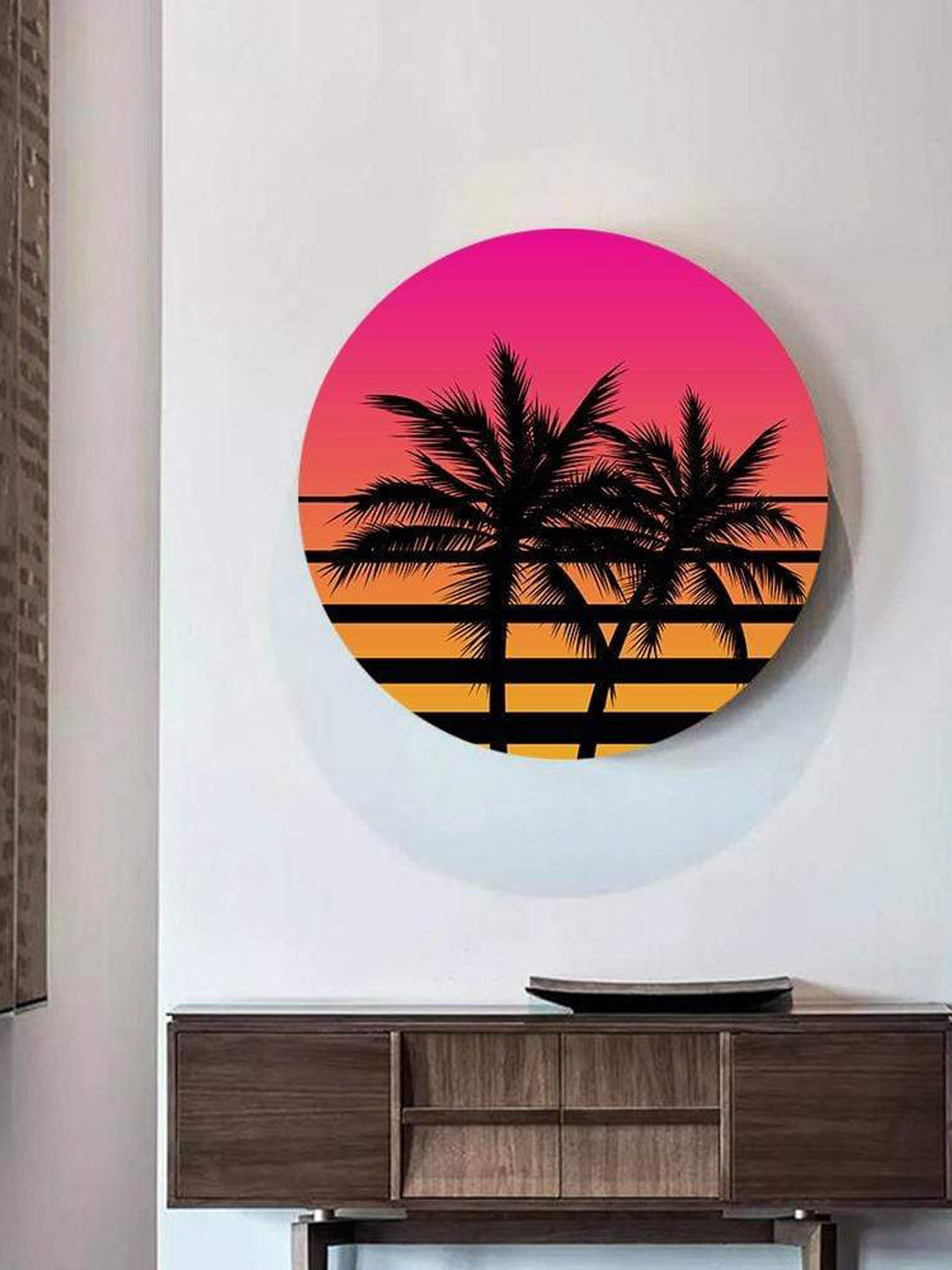 THE ARTMENT Multicoloured Striking Colors of Nature Matte Canvas Wall Art