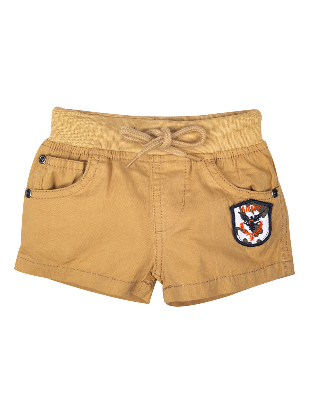 MeeMee Boys Beige Regular Shorts