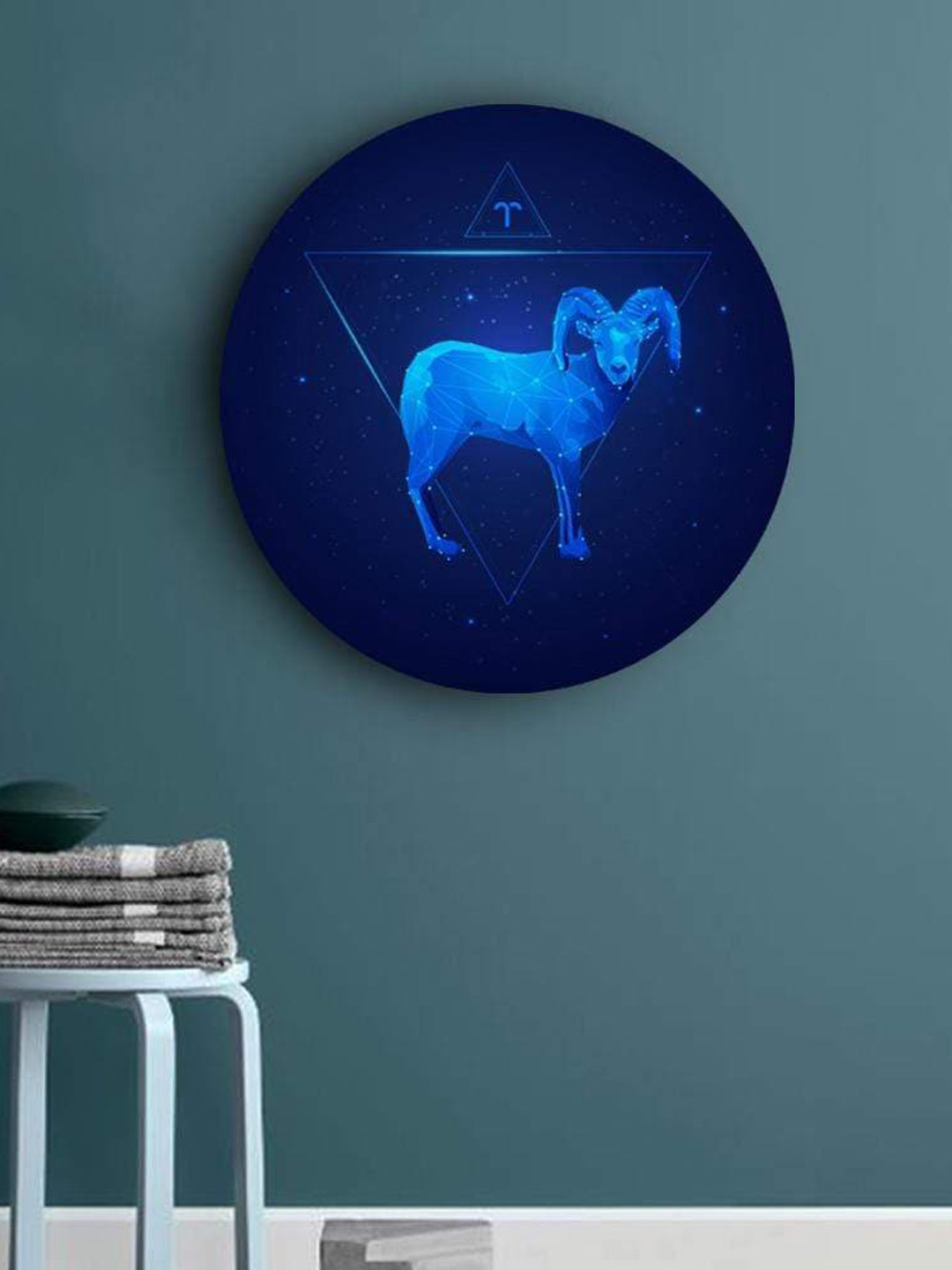 THE ARTMENT Blue Beyond the Bluest Skies Zodiac Canvases