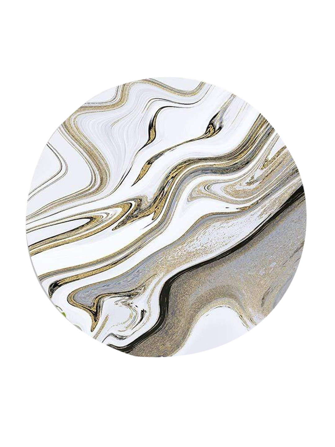 THE ARTMENT Multicoloured Abstract Dreamy Marbles Matte Finish Canvas Wall Art