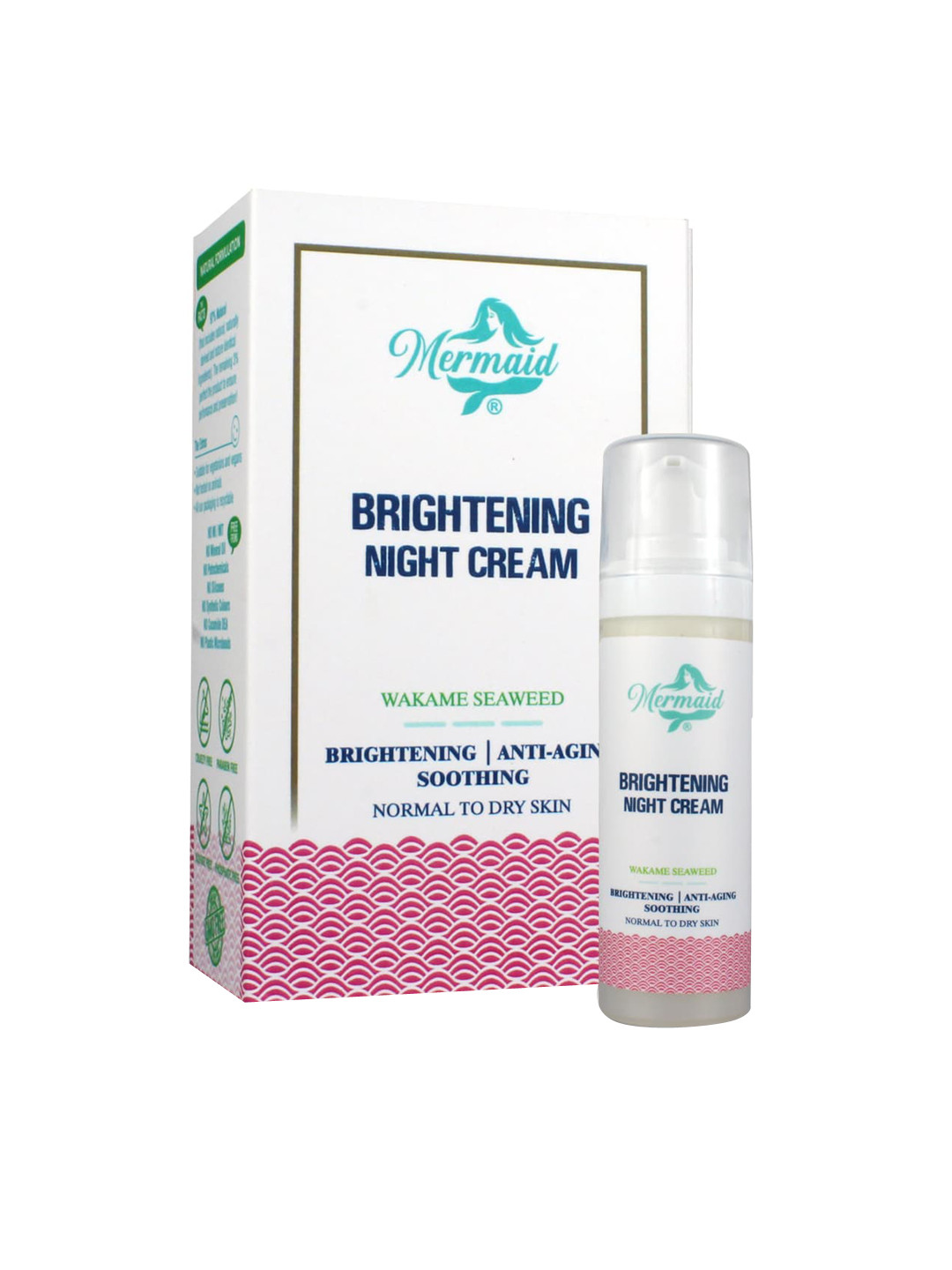 Mermaid Unisex Brightening Night Cream 30g