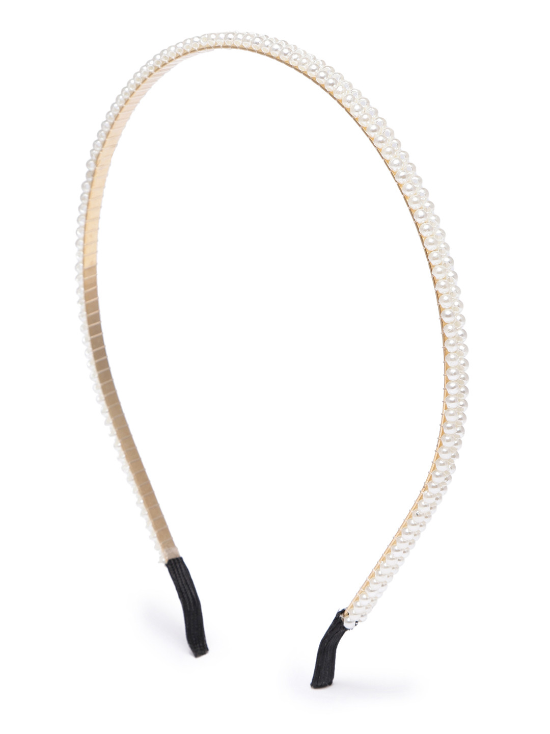EL REGALO Girls White Beaded Hairband