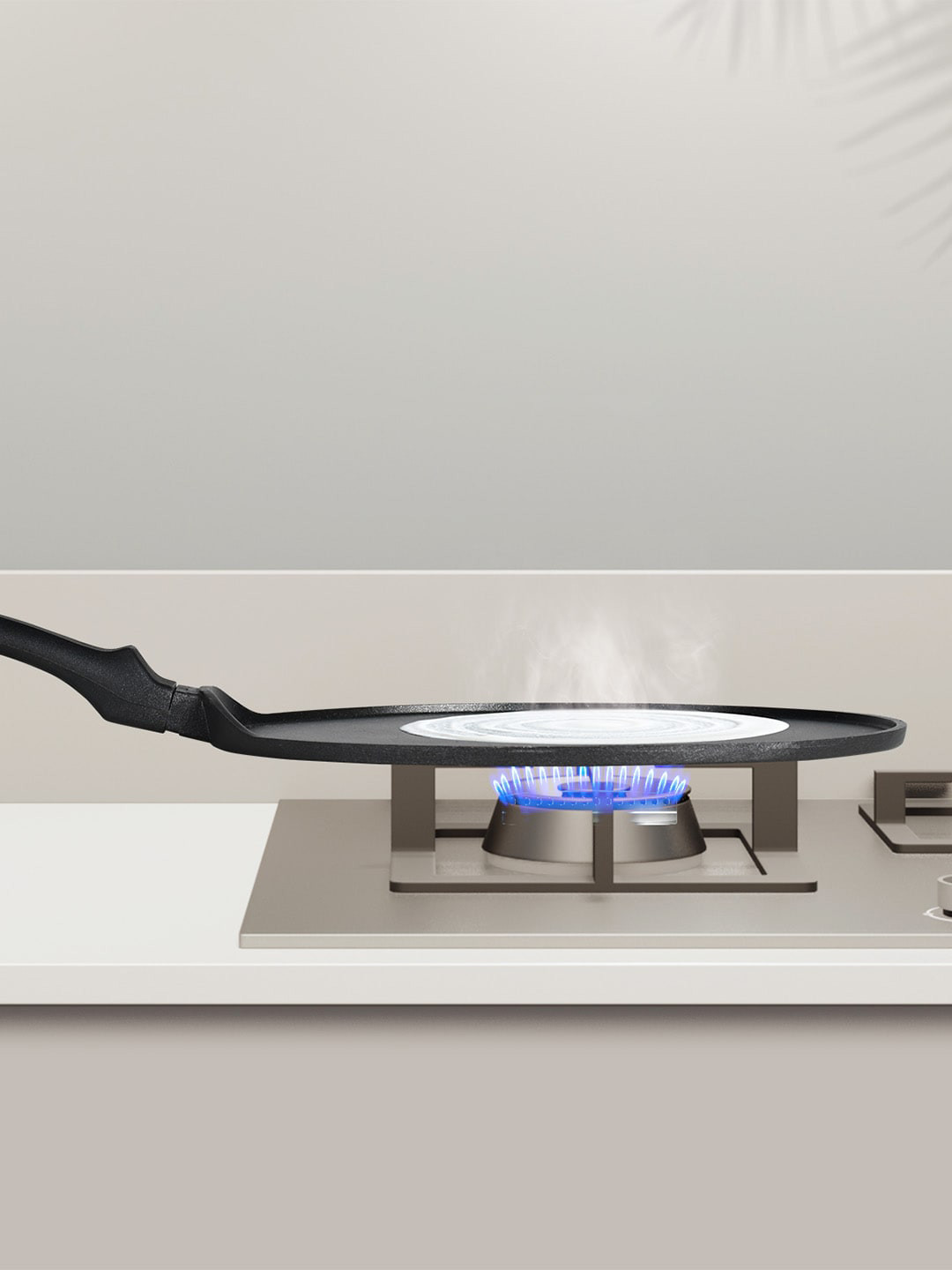 BERGNER Black Solid Non Stick Tawa