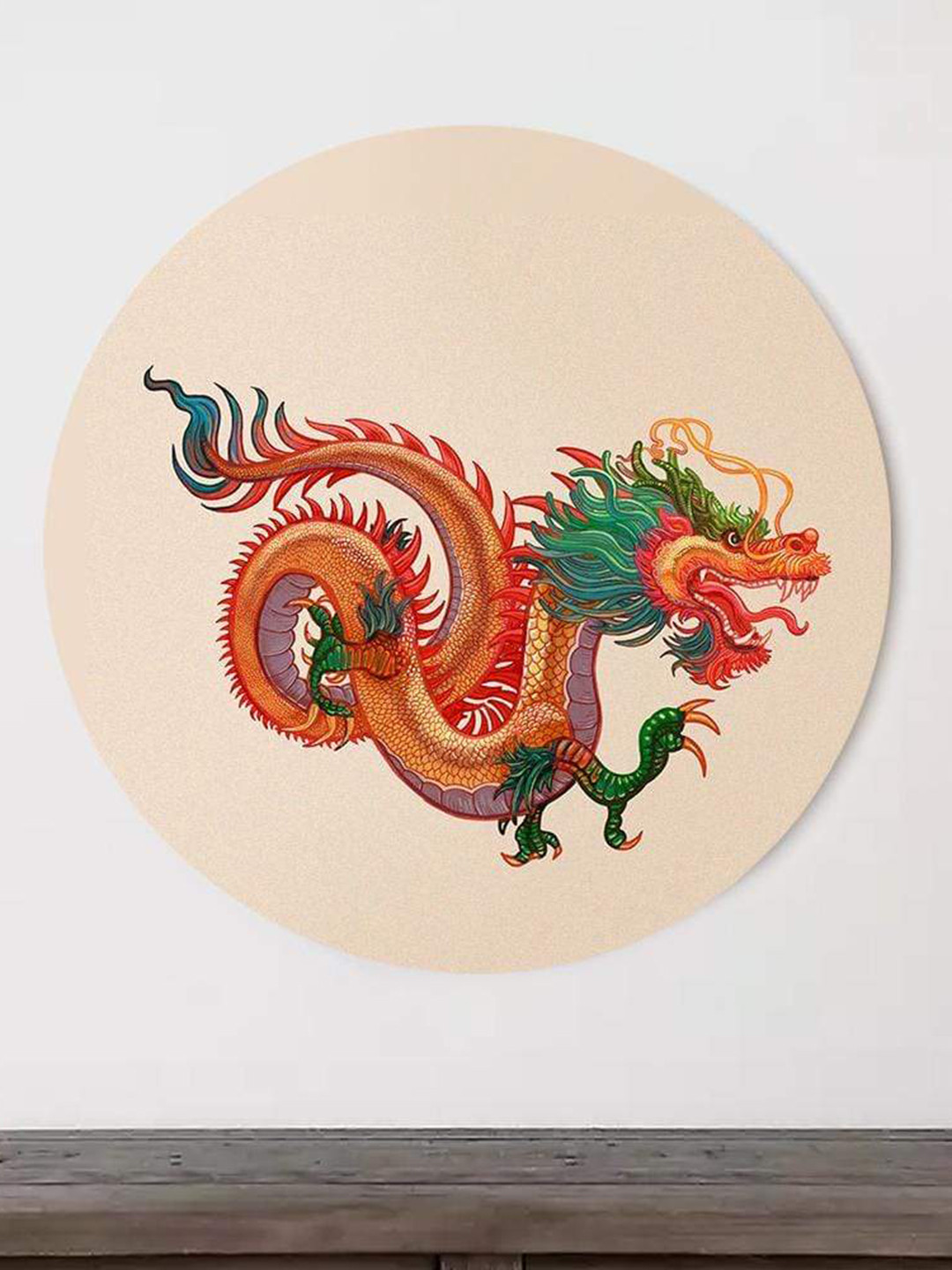 THE ARTMENT Multicoloured Legendary Tatsu Canvas