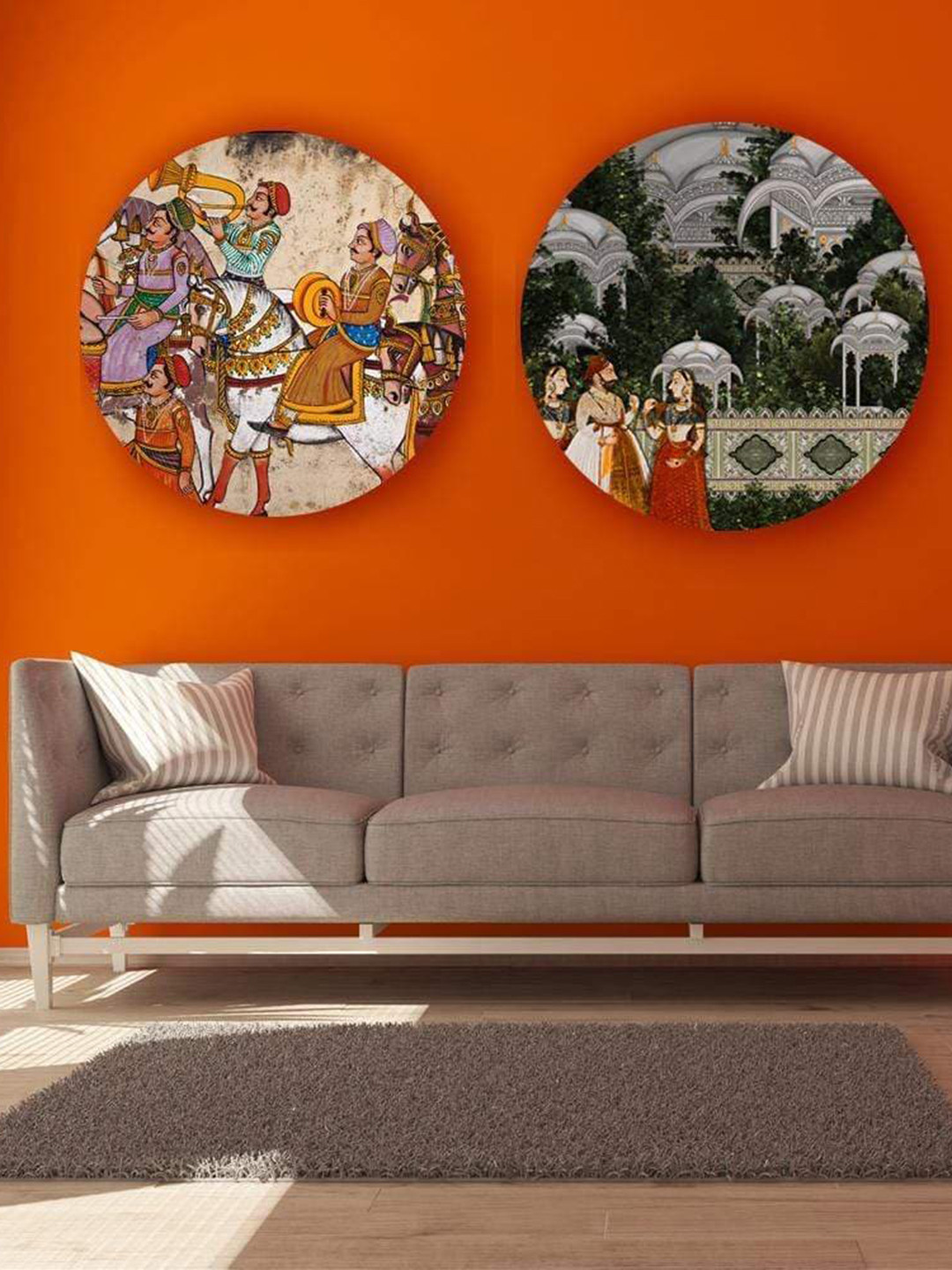 THE ARTMENT Life of the Royals Canvas With Matte Finish