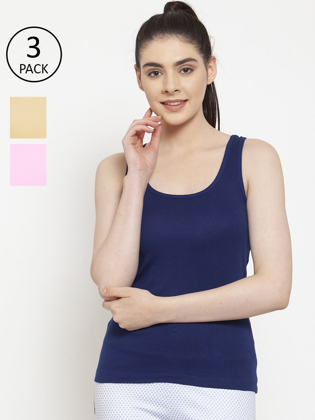 Friskers Blue Tank Top