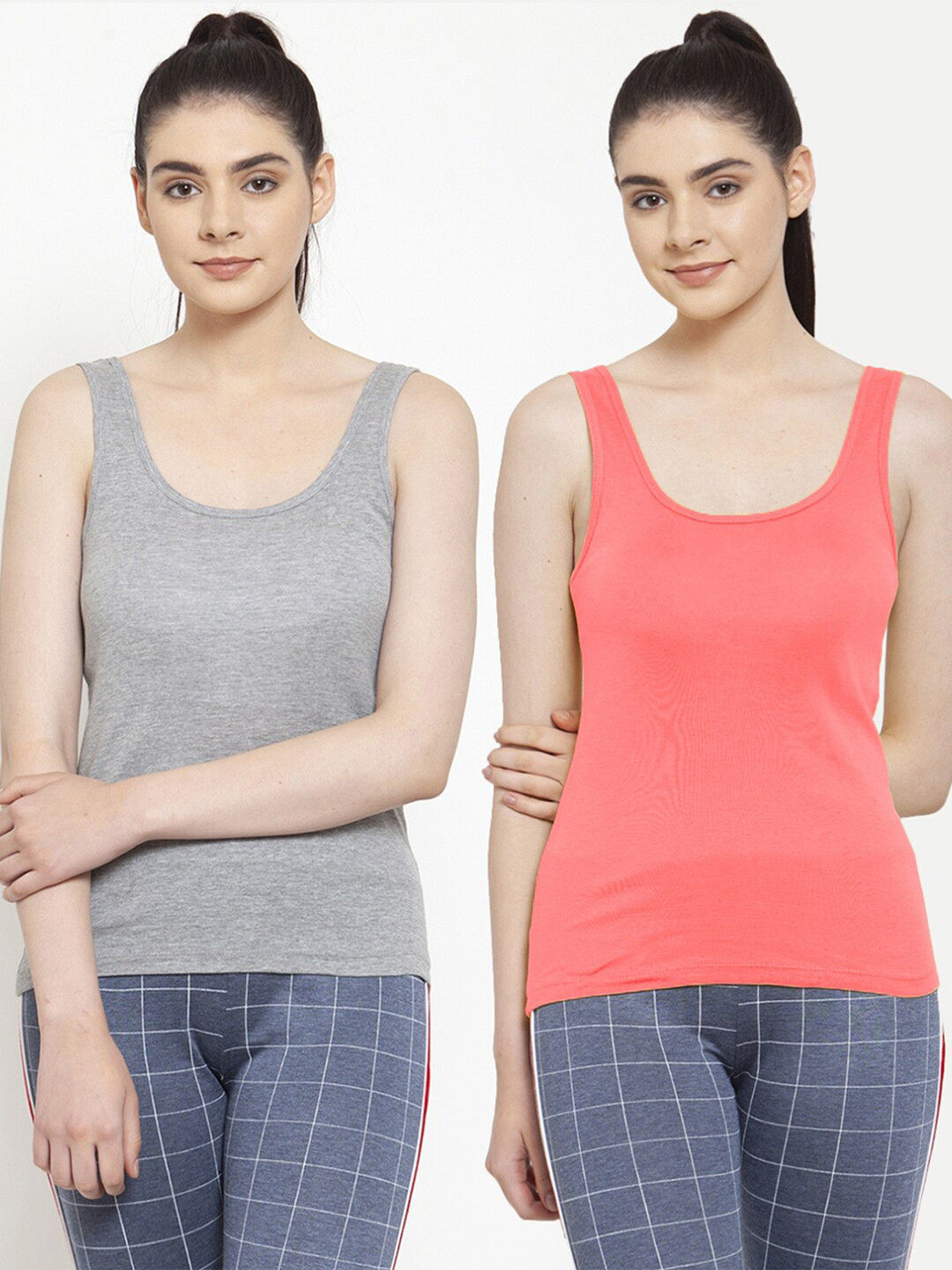 Friskers Grey Tank Top