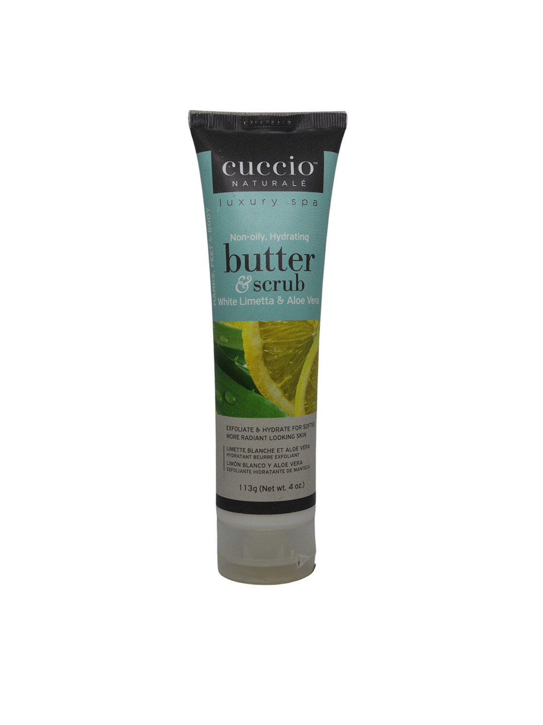 Cuccio White Limetta & Aloe Vera Butter Scrub 113gm