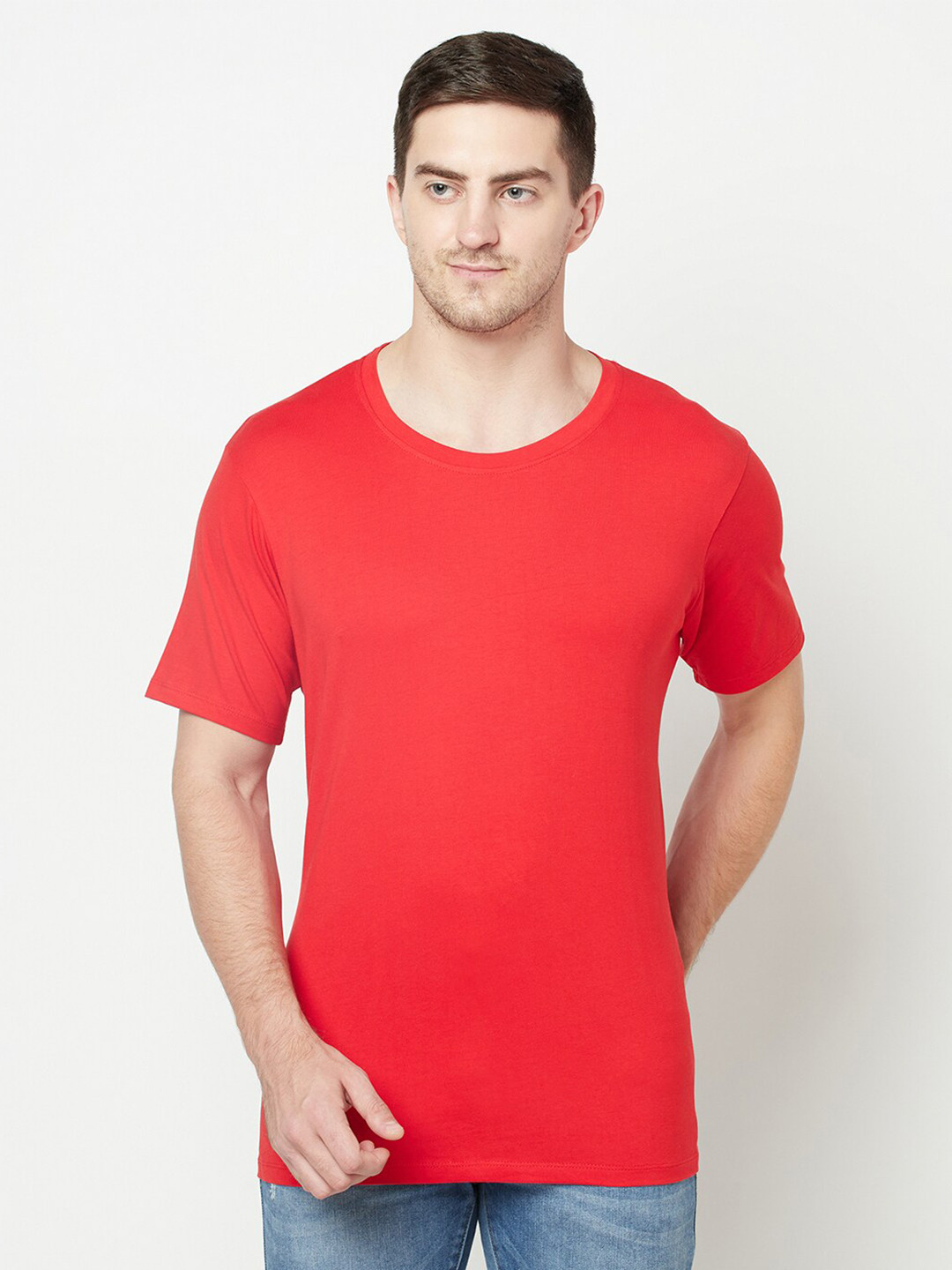 Purple State Men Red Outdoor T-shirt