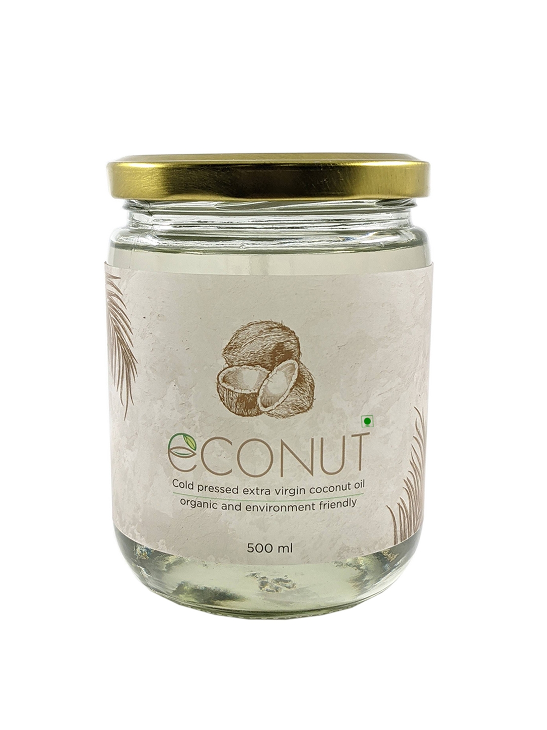 ECONUT Extra Virgin Coconut Oil   500 ml