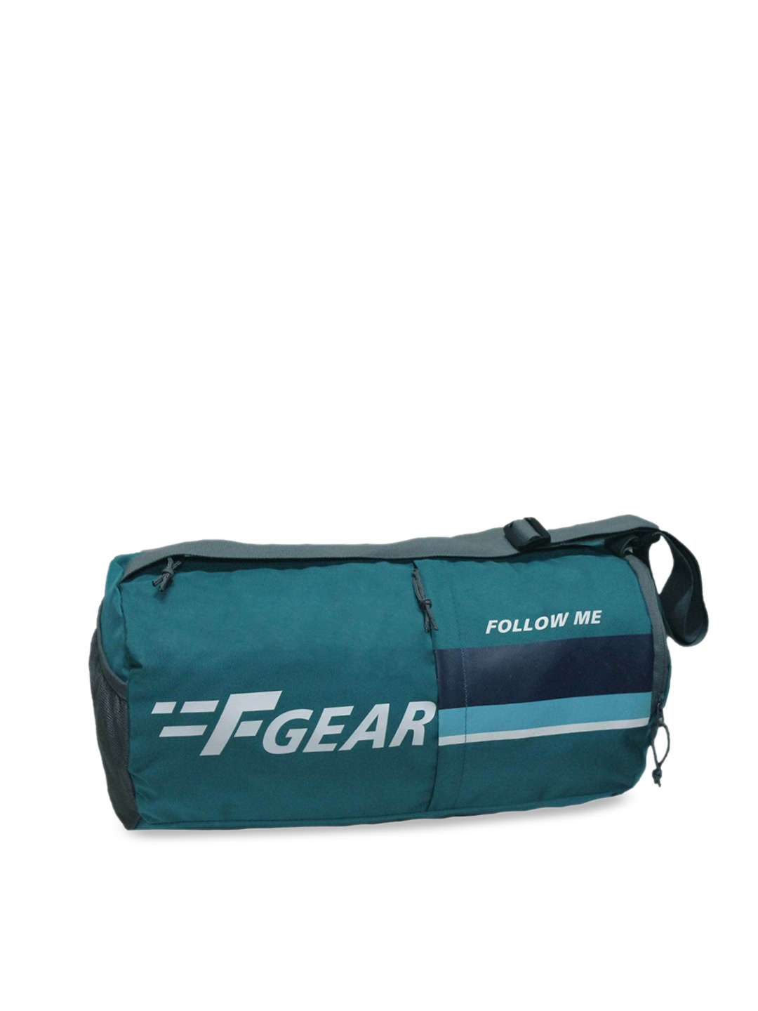 F Gear Unisex Blue Printed Soldier Canvas Travel Duffel Bag