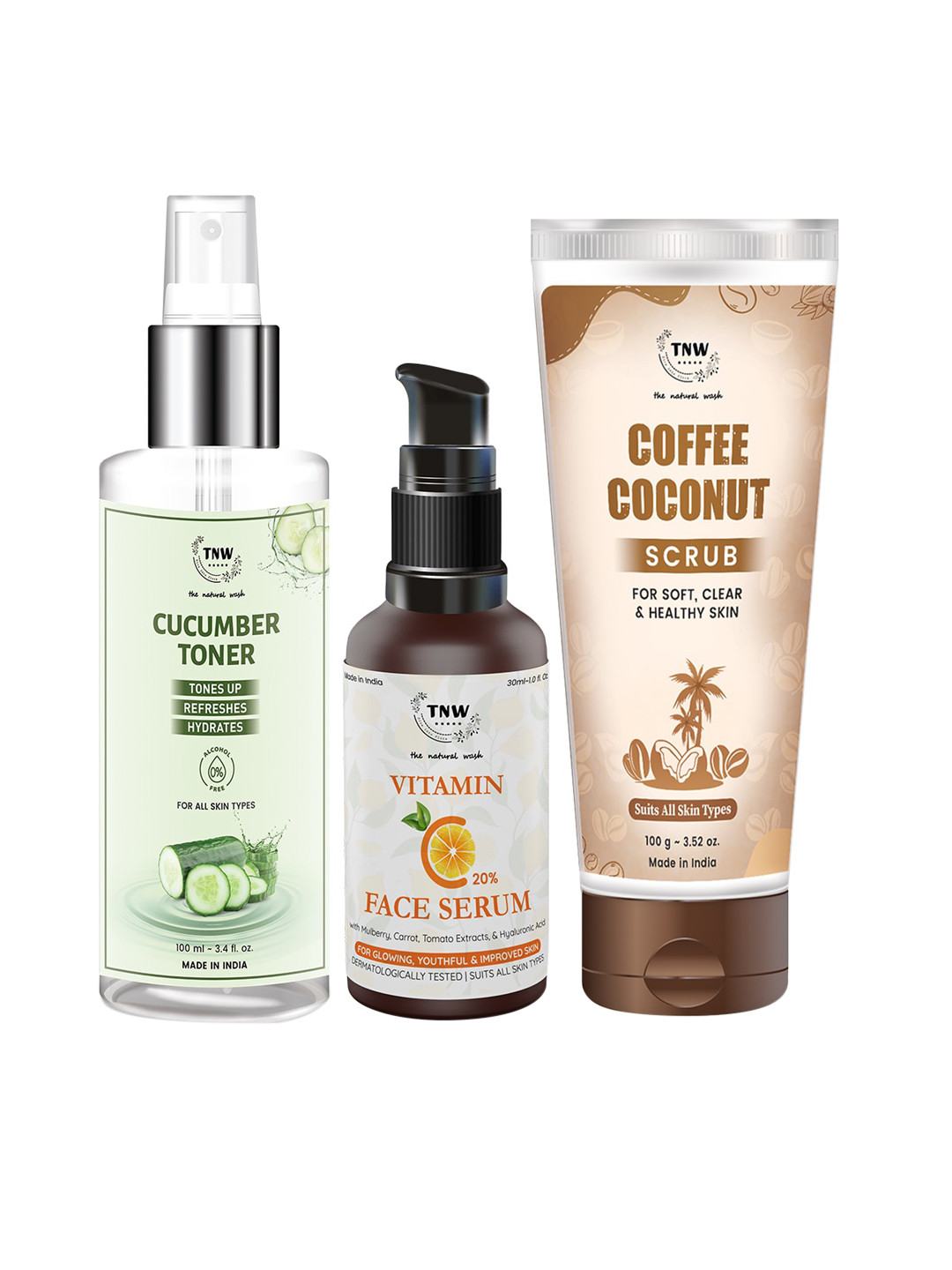 TNW the natural wash White Ultiate Face Care Kit