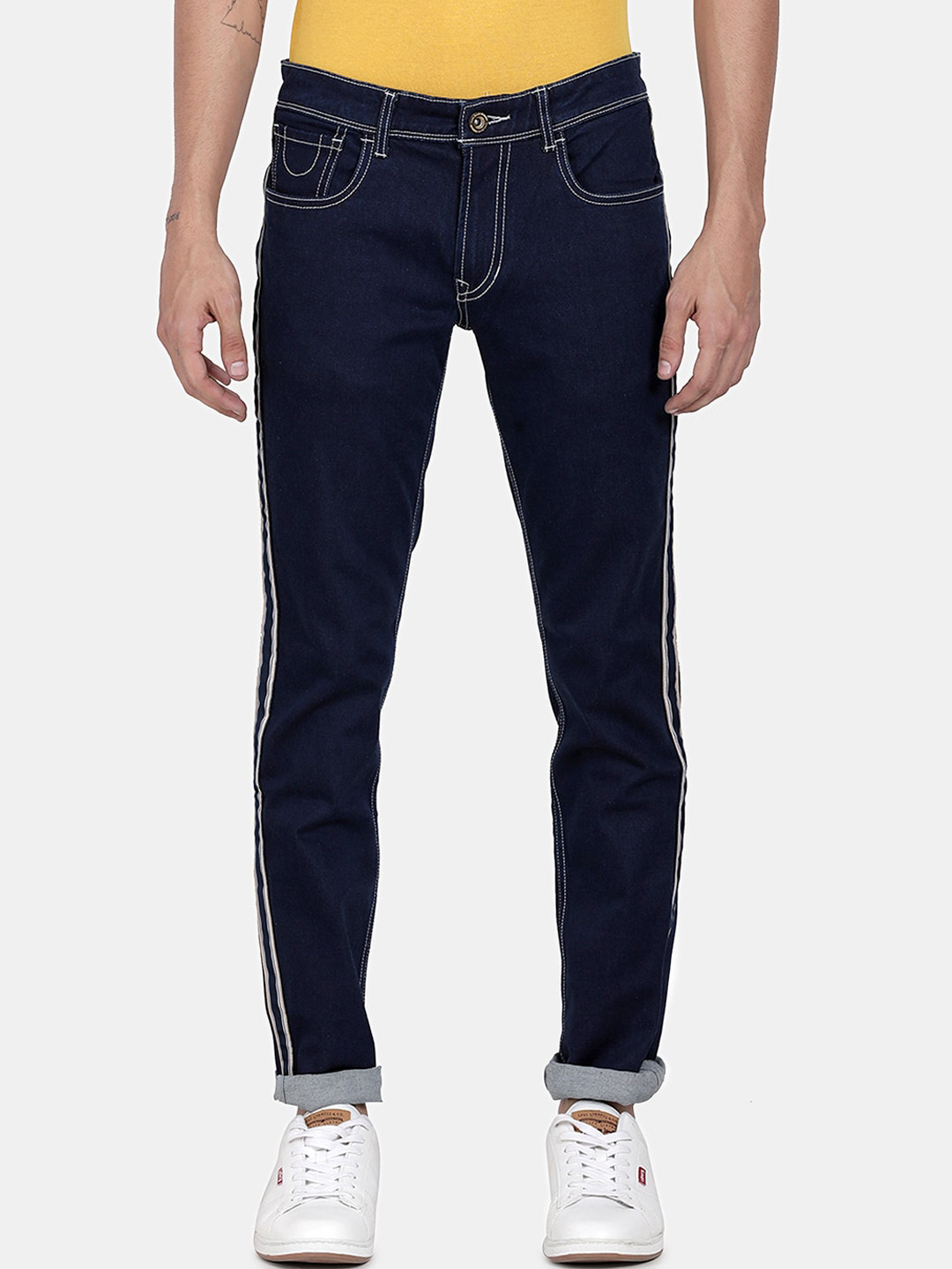 Llak Jeans Men Blue Skinny Fit Stretchable Jeans
