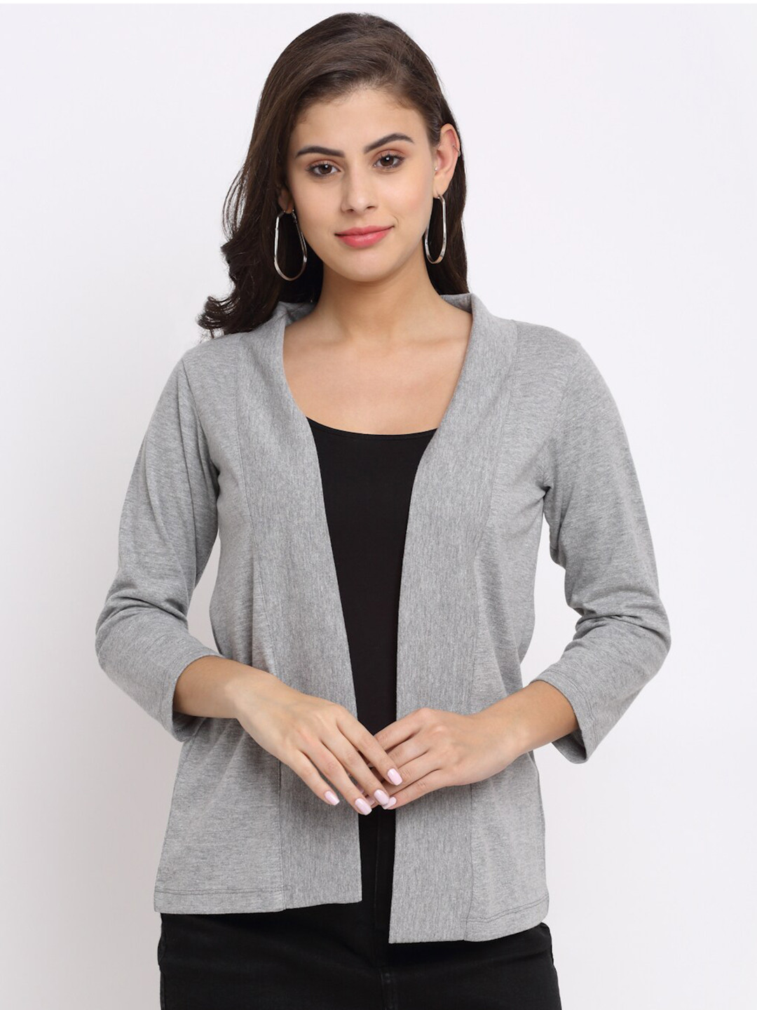 Rute Women Grey Shrug