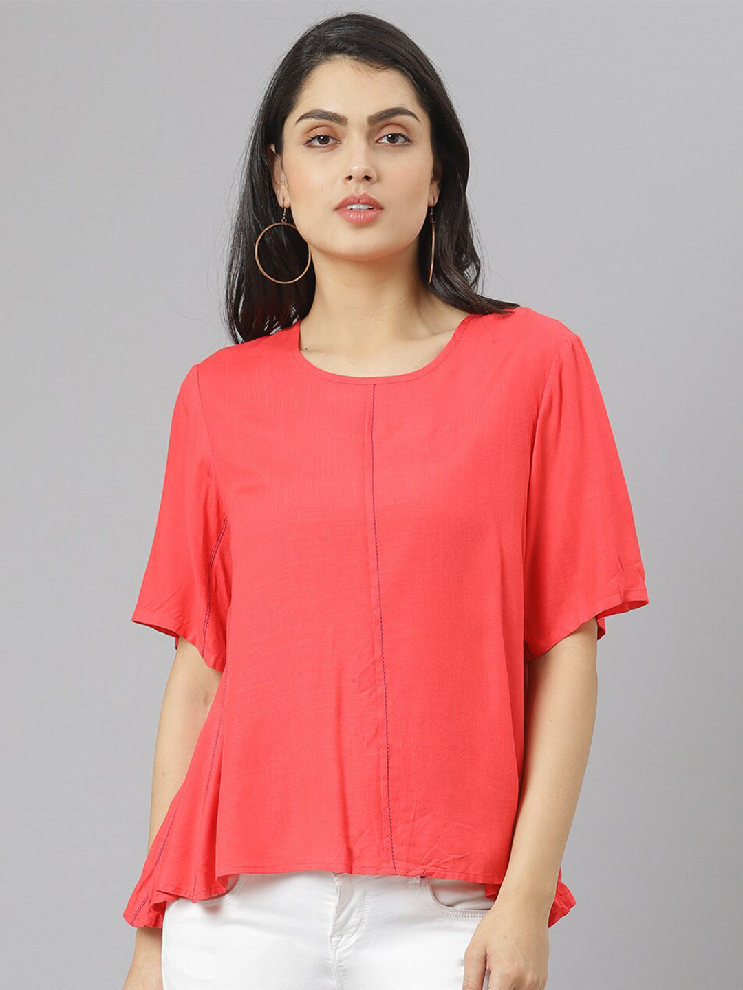 am ma Coral A-Line Top