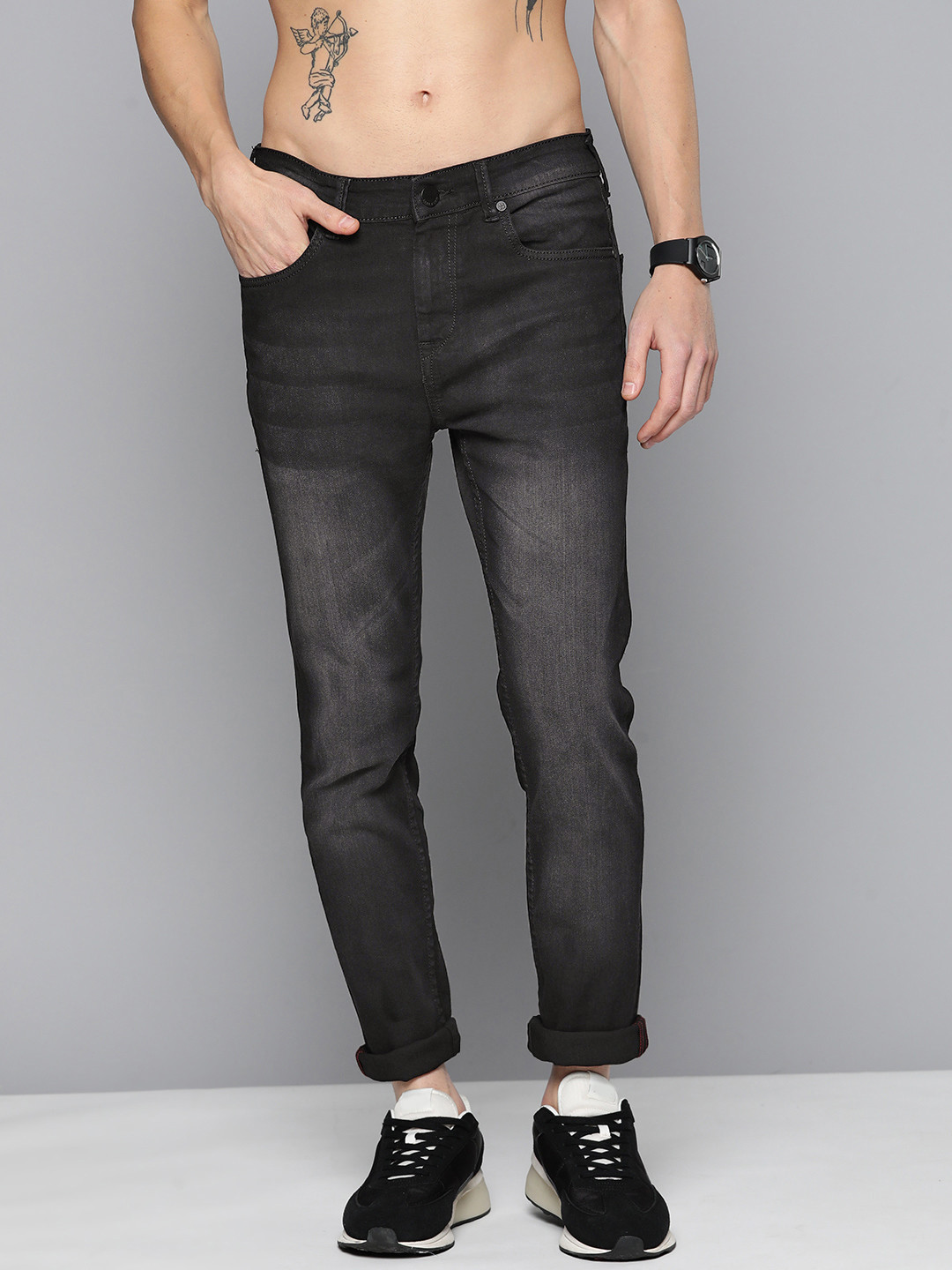HERE&NOW Men Light Fade Jeans