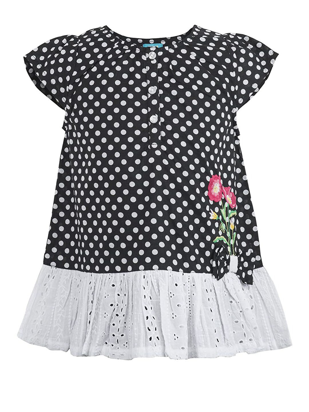 Miyo Black A-Line Top