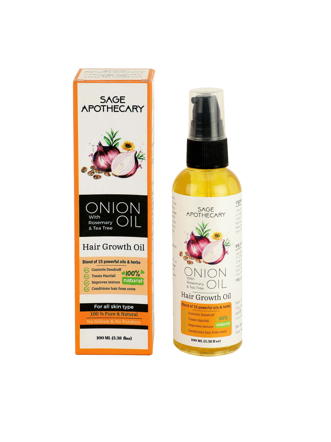Seer Secrets Onion Hair Oil - 200ml