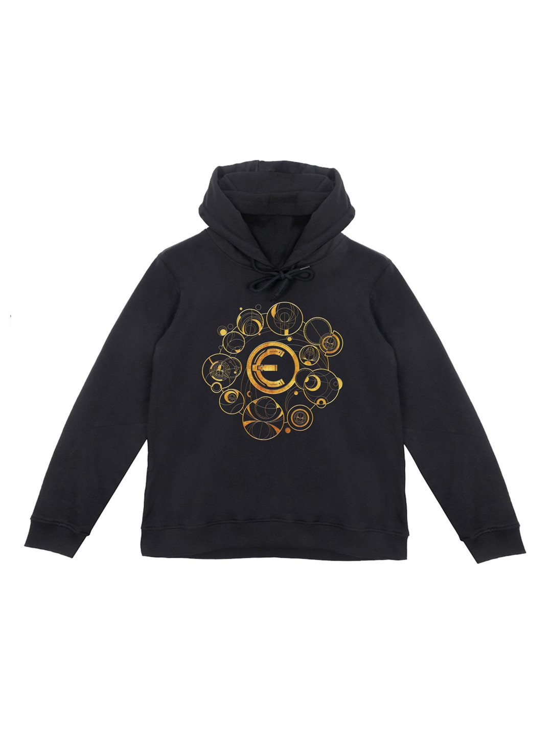 Marvel by Wear Your Mind Unisex Kids Black Eternals Printed Hooded Sweatshirt