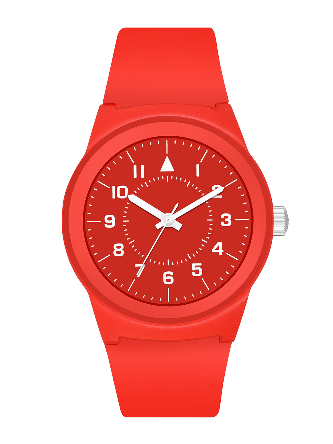 PERCLUTION ENTERPRISE Men Red Dial & Red Straps Analogue Watch PE123