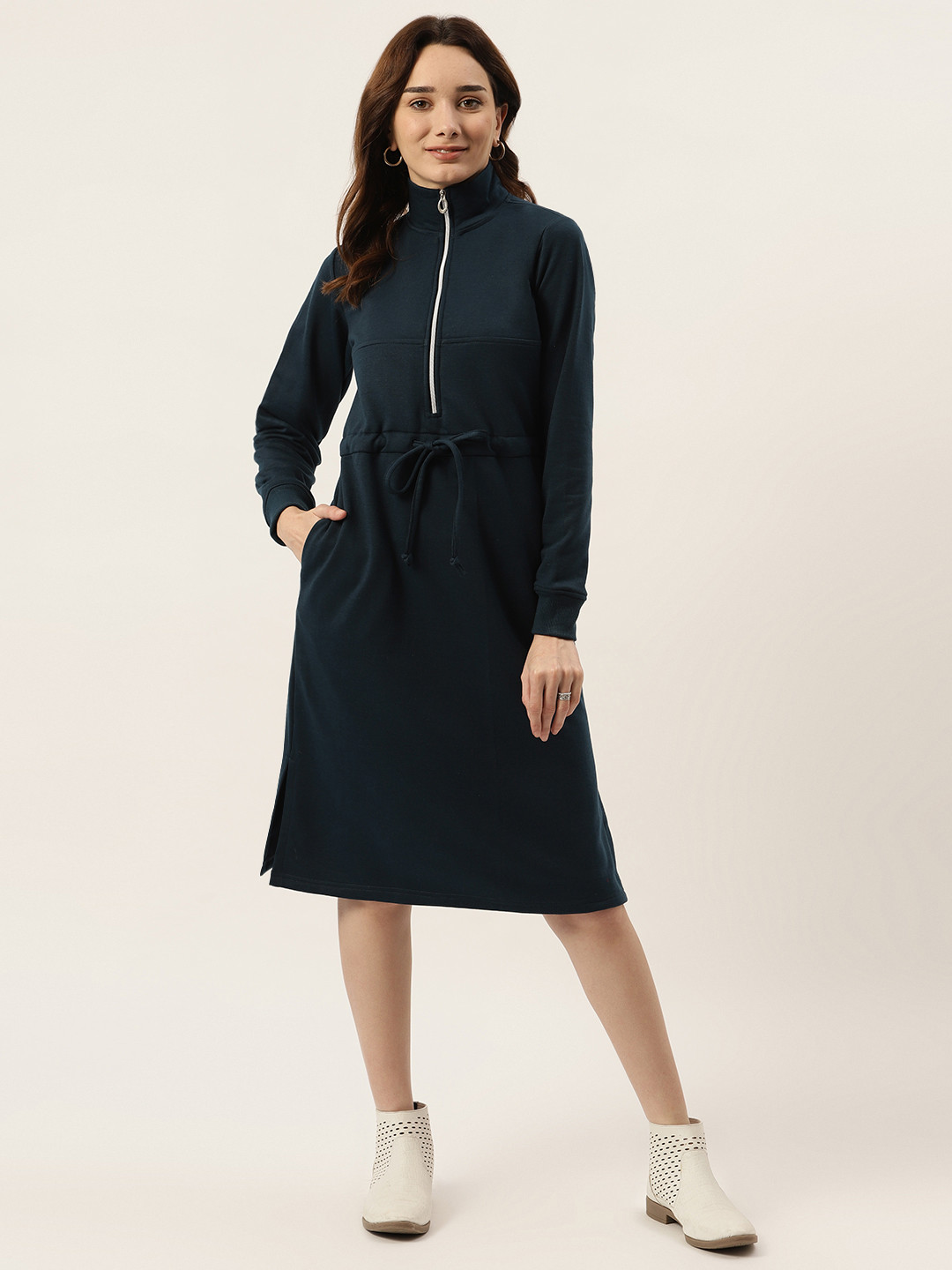 BRINNS Blue Midi Jumper Dress