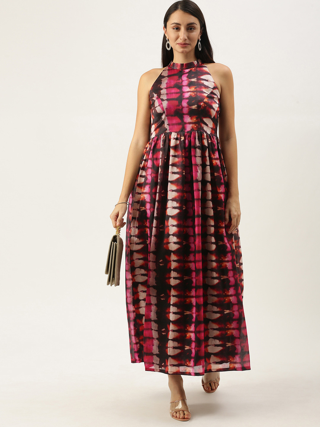 Ethnovog Multicoloured Made To Measure  Maxi Dress