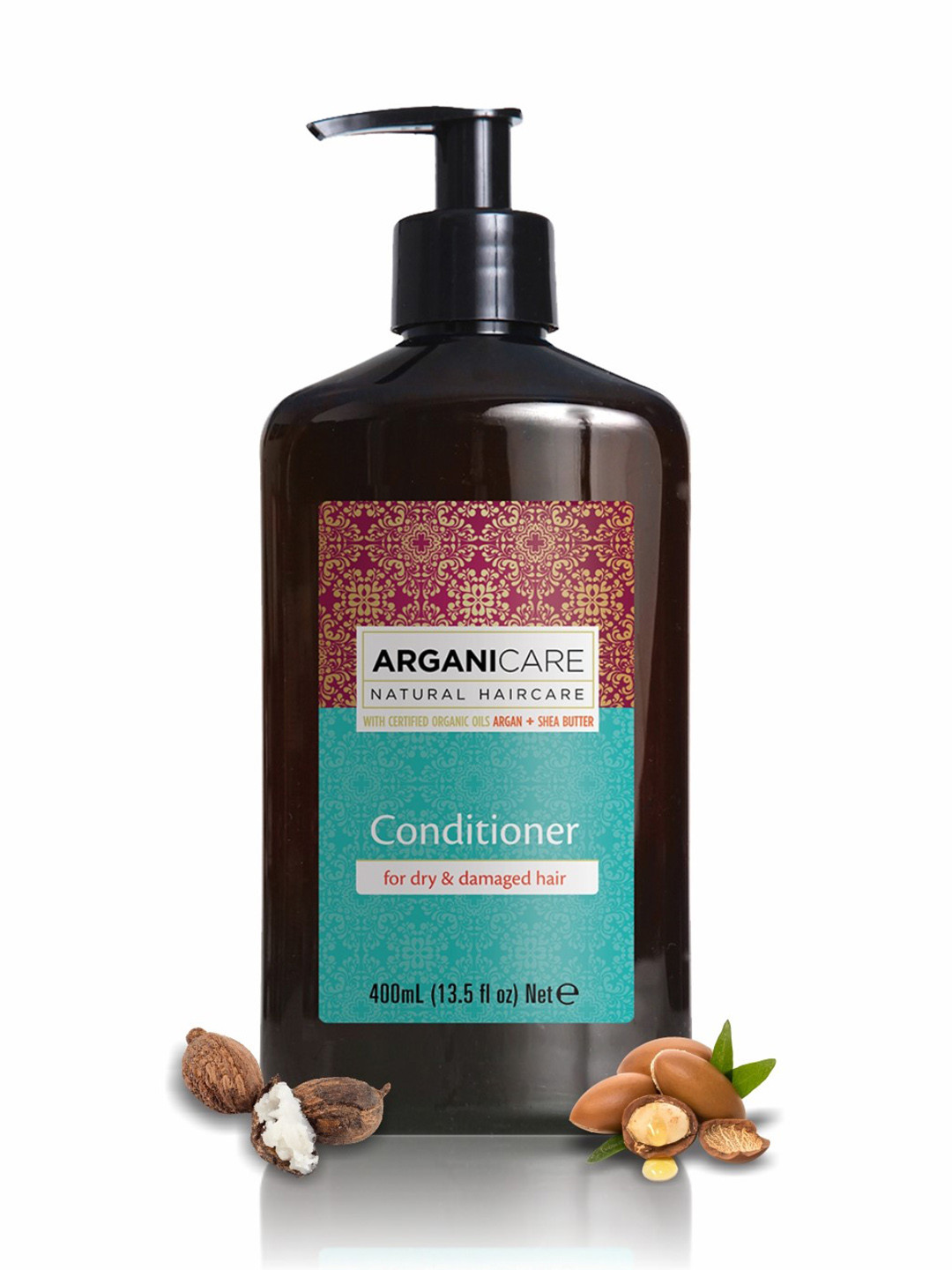 ARGANICARE Moisturizing Shea Butter Conditioner for Damaged & Dry Hair - 400 ml