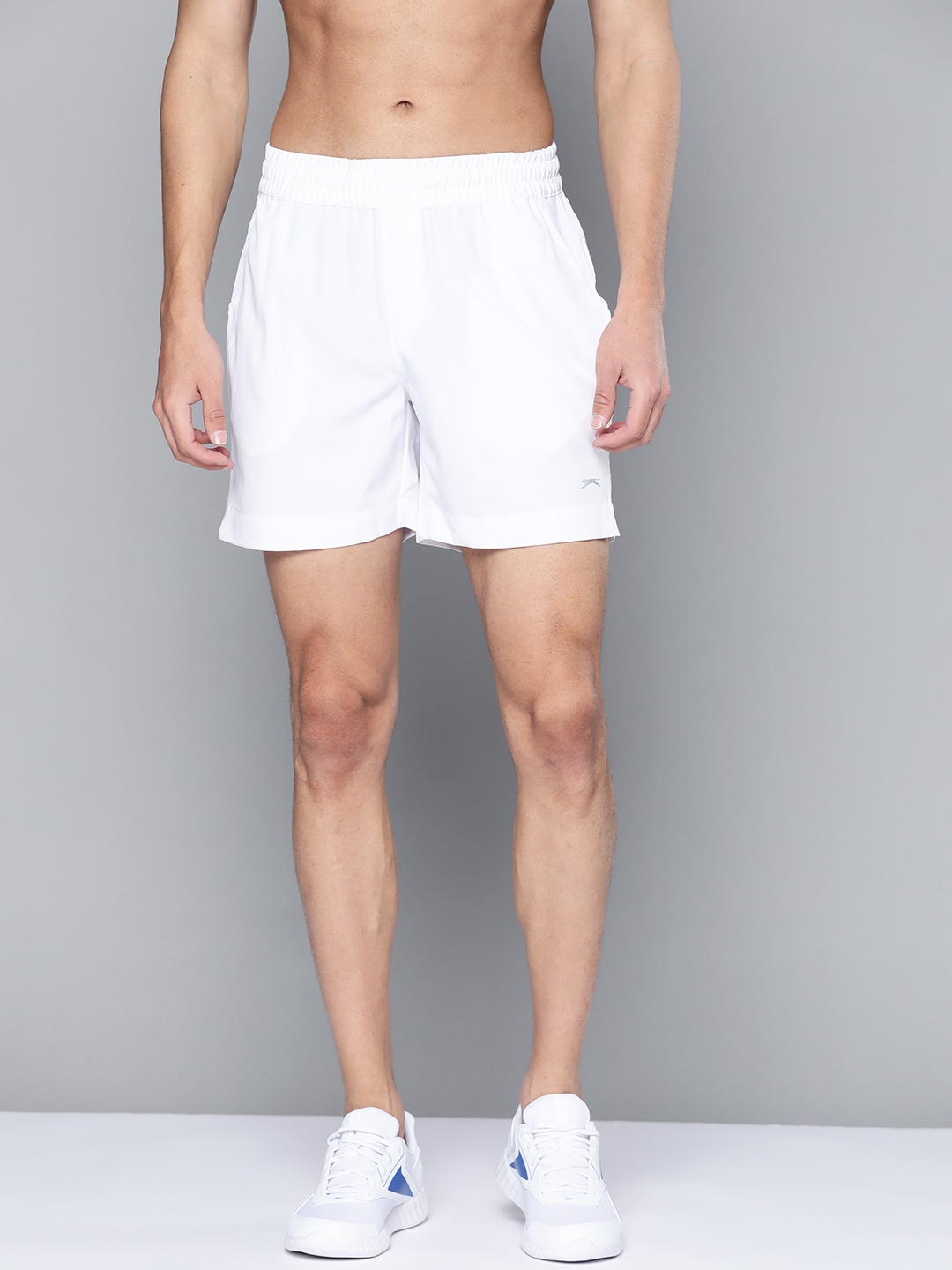 Slazenger Men White Sports Shorts