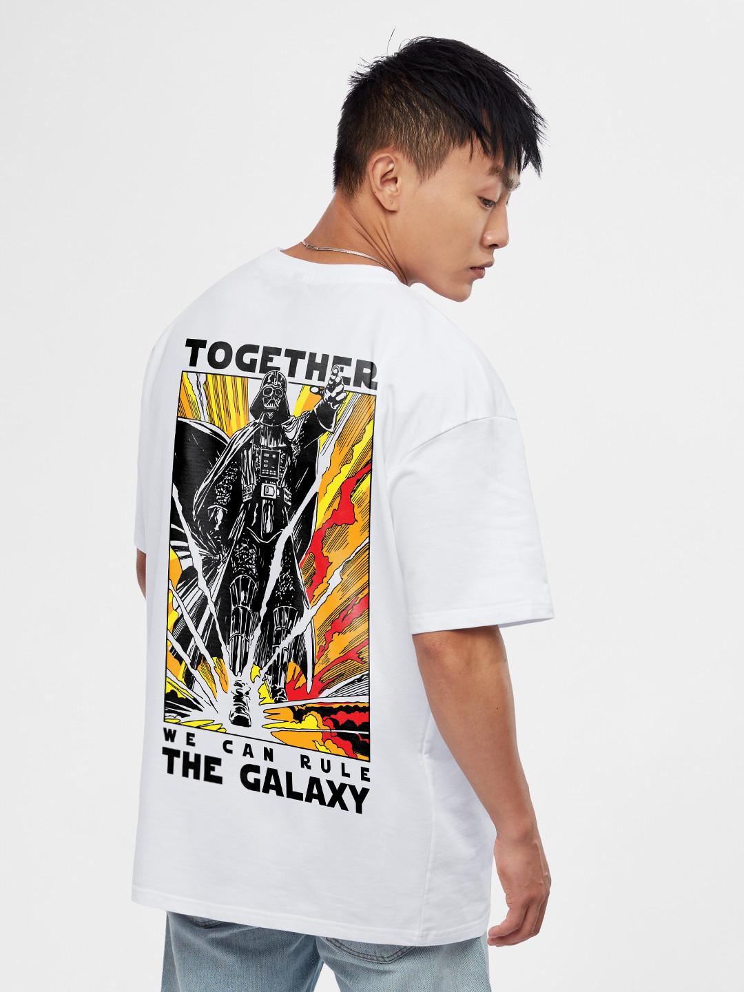 The Souled Store Star Wars Printed Oversized T-shirt