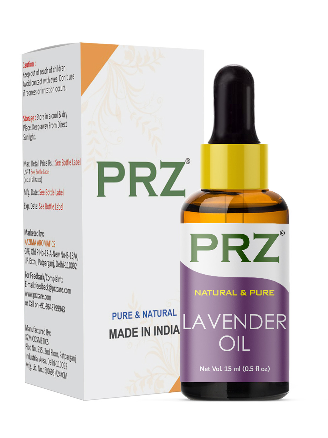 PRZ Lavender Essential Oil 15 ml
