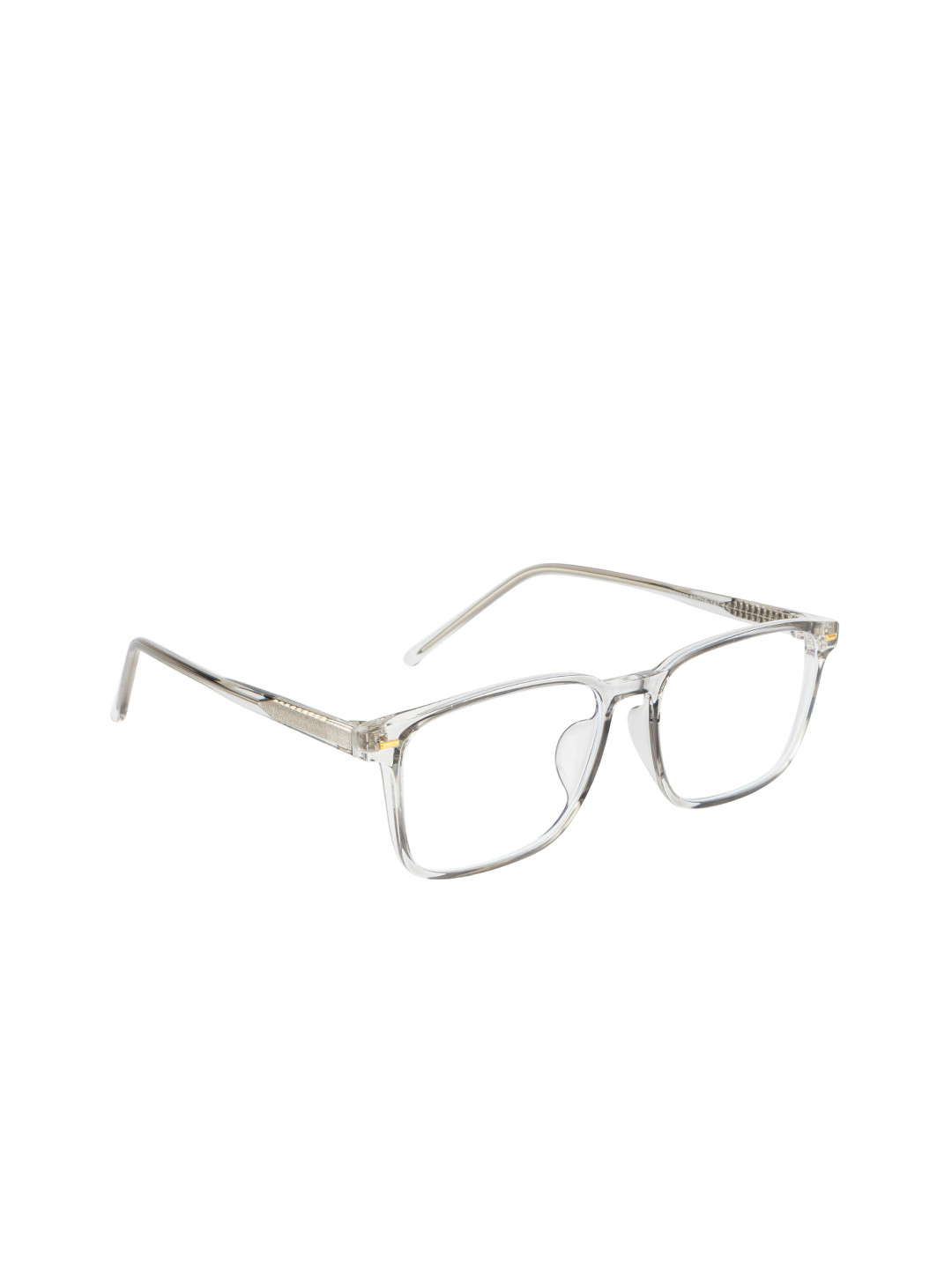 Ted Smith Unisex Grey  Wayfarer Frames -  with Blue-Light Blocking Computer Glasses