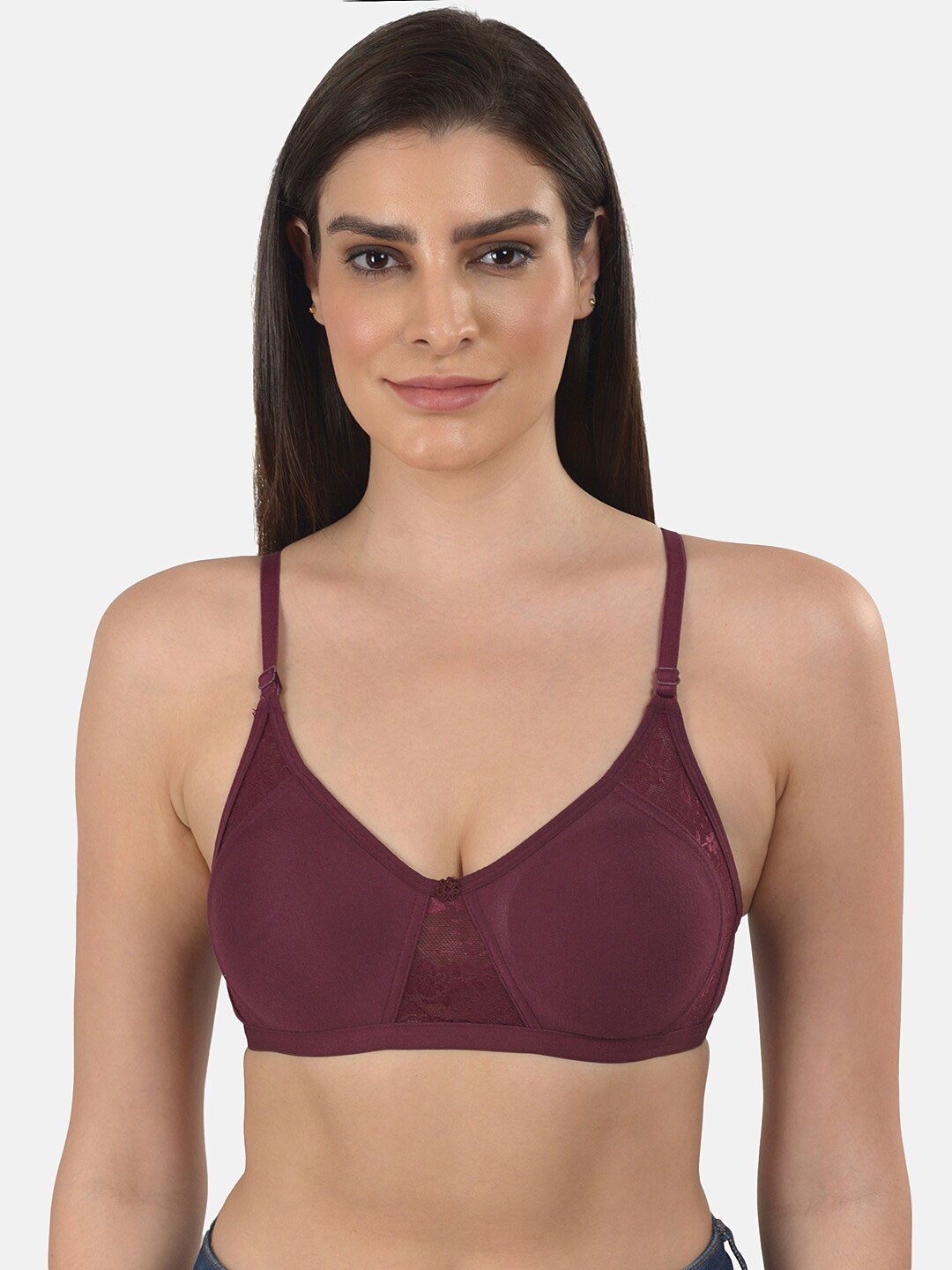 mod & shy Purple T-shirt Bra