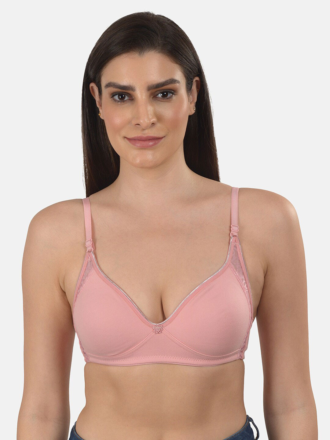 mod & shy Peach-Coloured T-shirt Bra