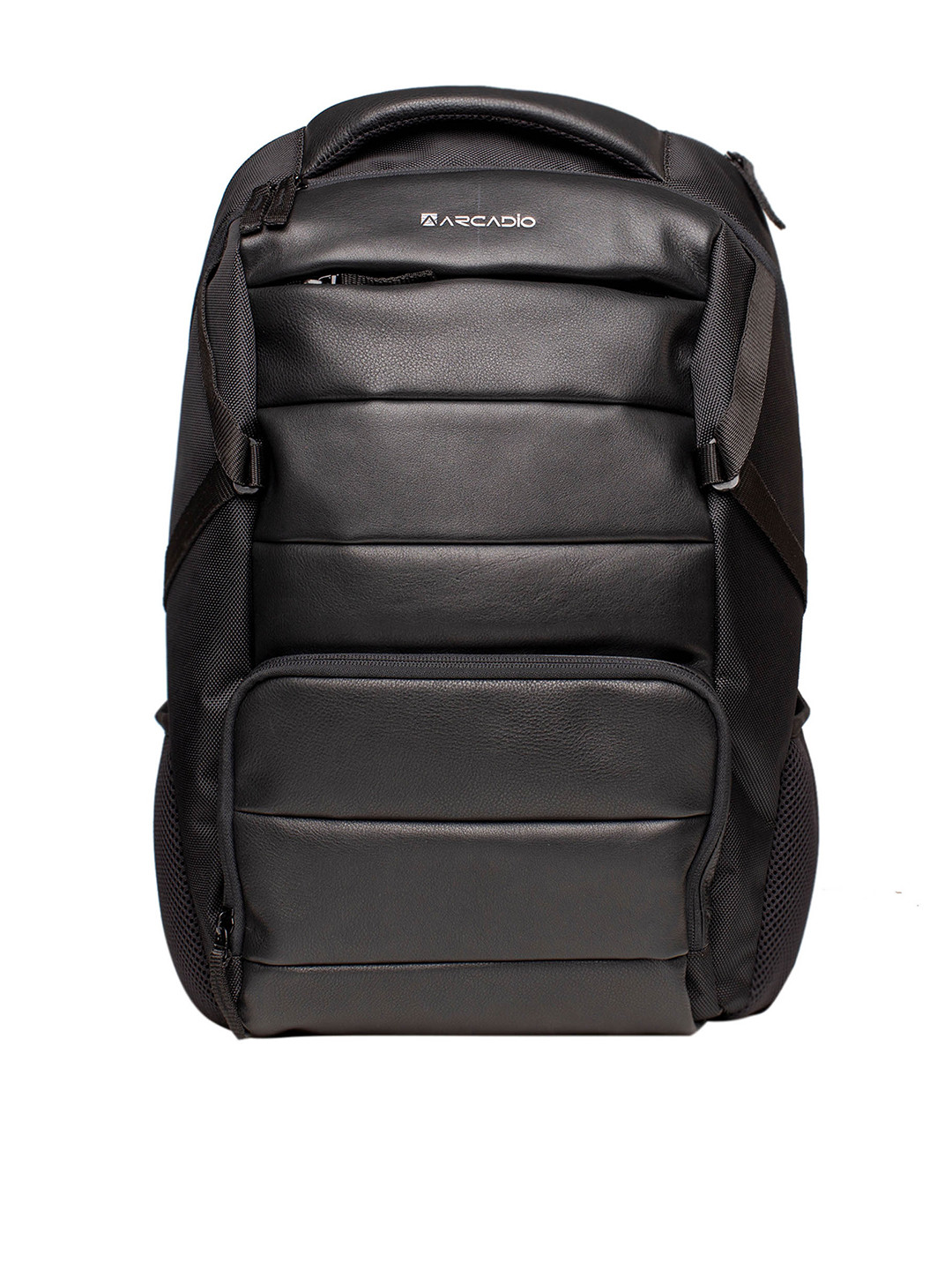 ARCADIO Unisex Black Backpack
