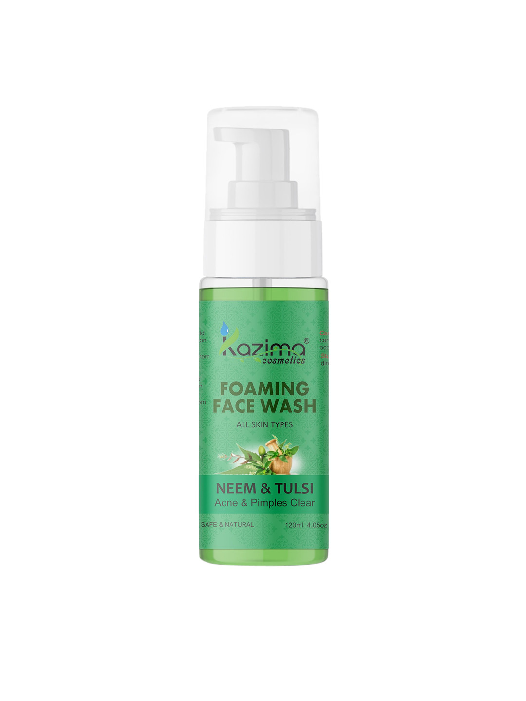KAZIMA Neem & Tulsi Foaming Facewash 120 ml