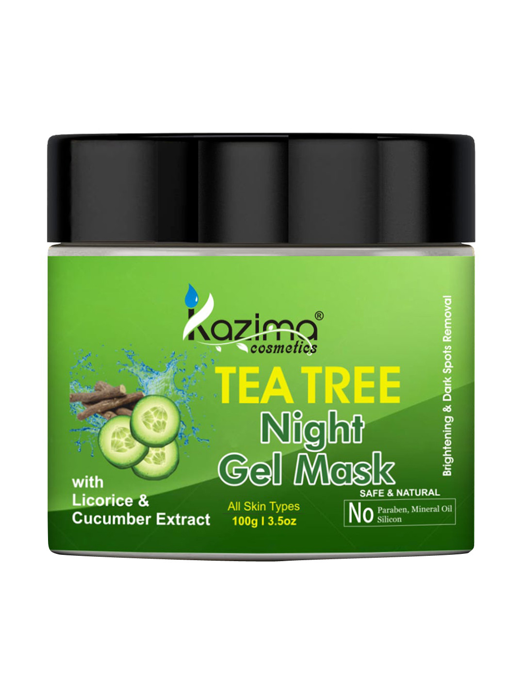 KAZIMA Tea Tree Night Gel Mask - 100g