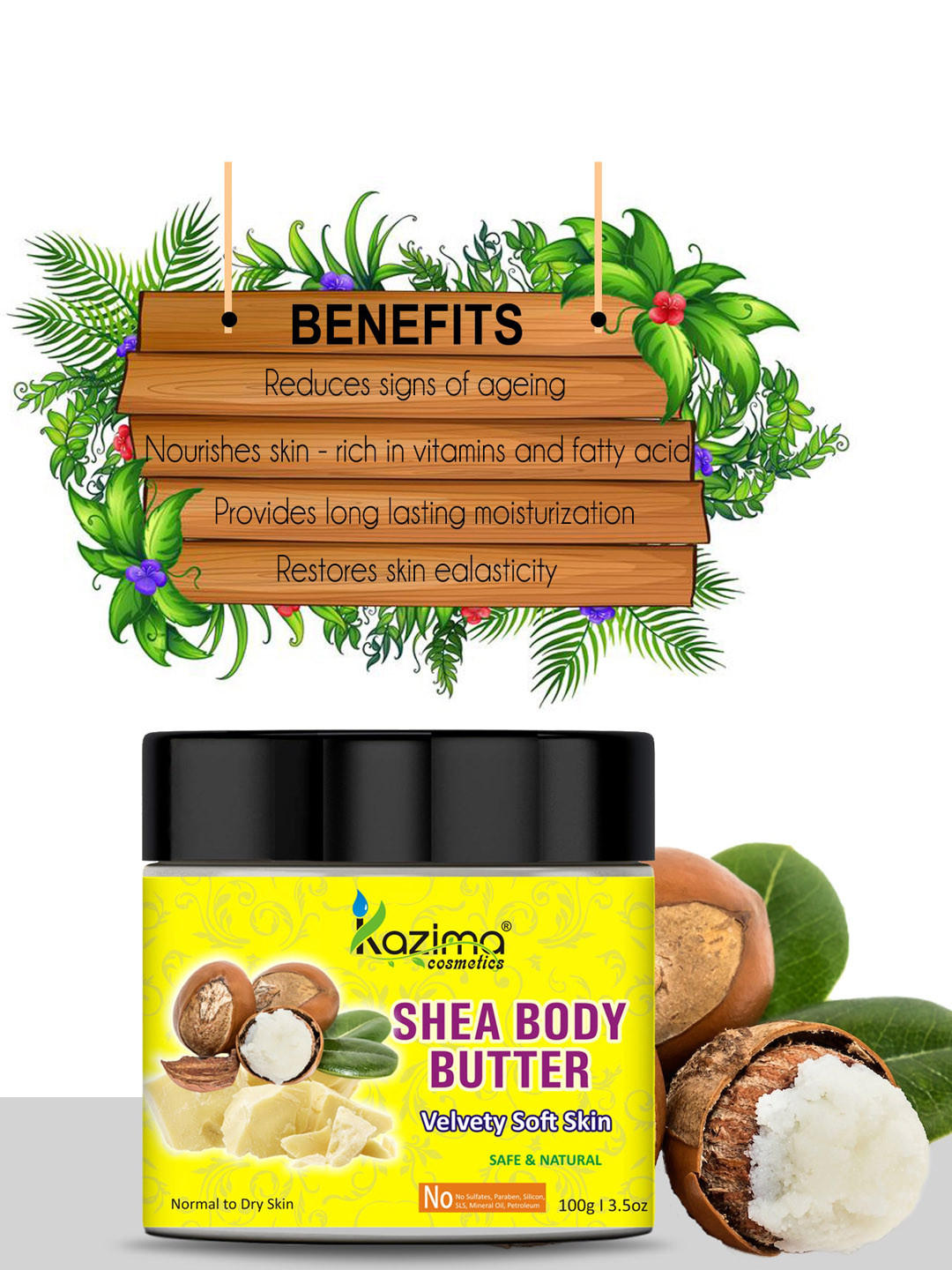 KAZIMA Shea Body Butter - 100g