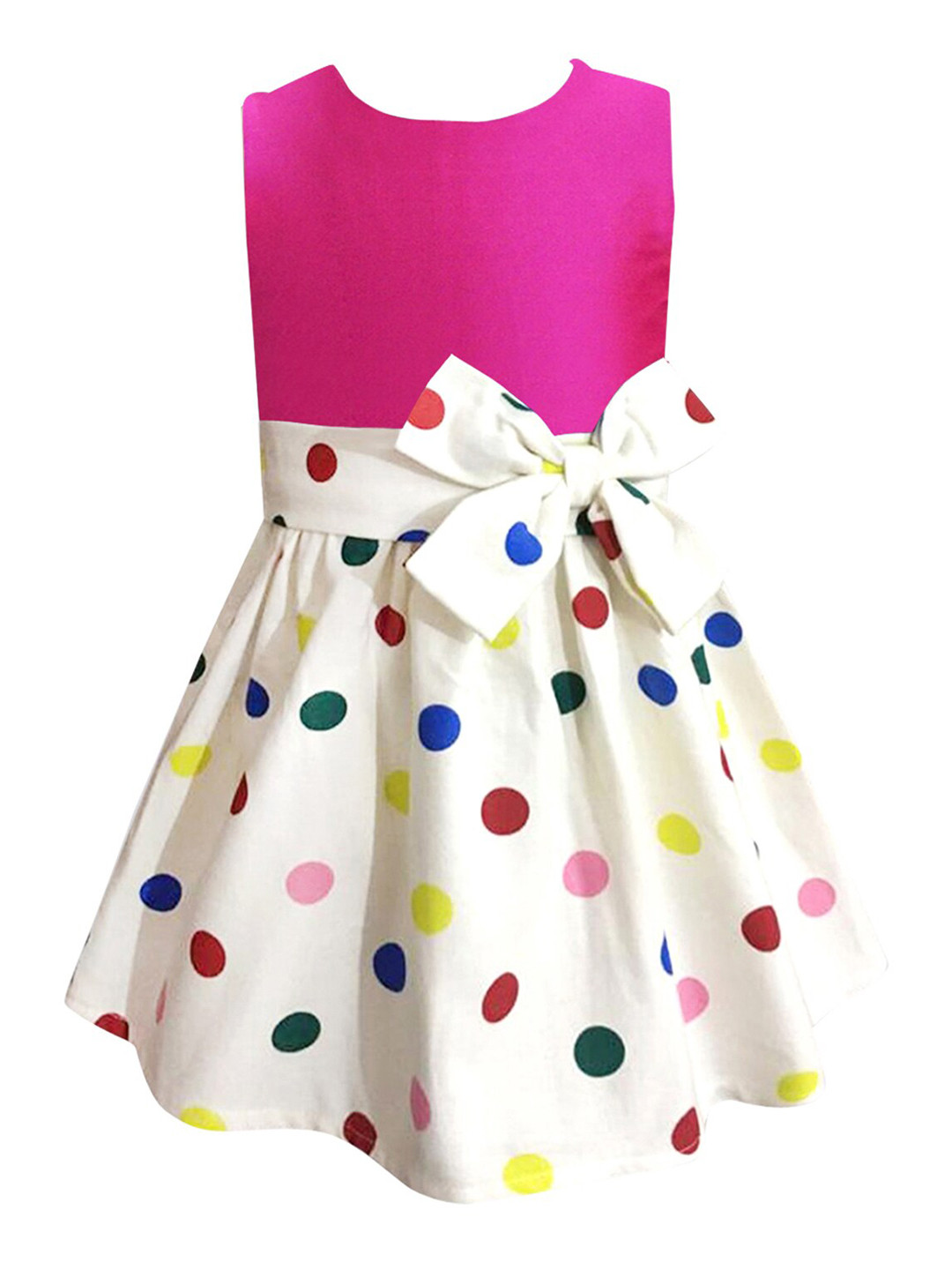 A T U N Fuchsia Peplum Dress