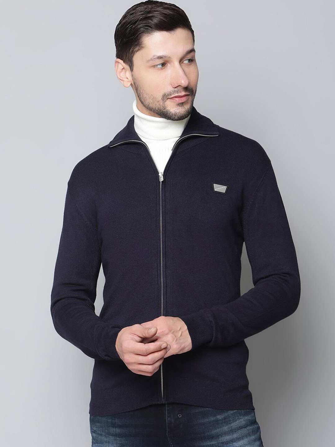 Antony Morato Men Blue Cardigan
