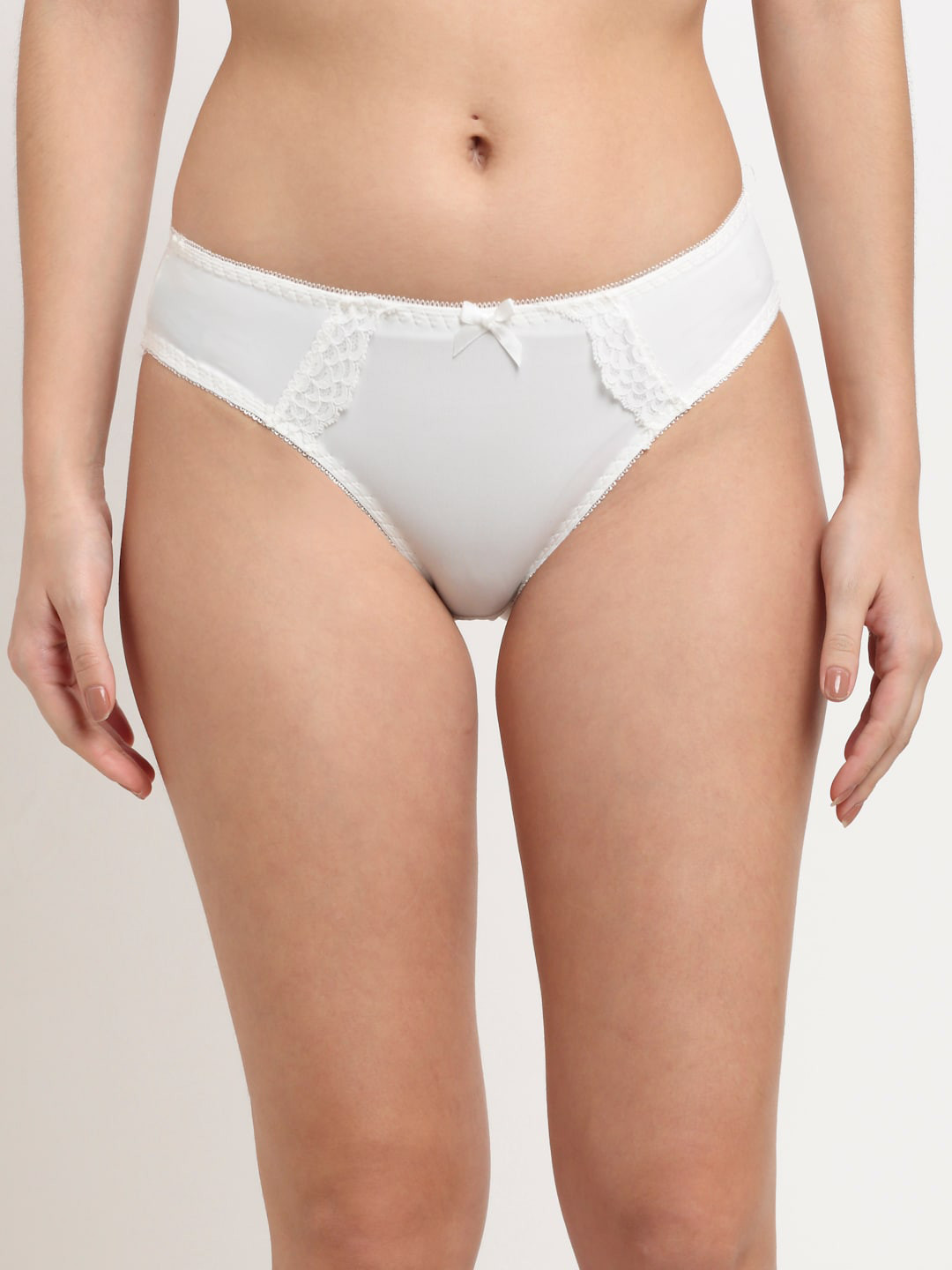 Makclan Women White Dew Strings Panty